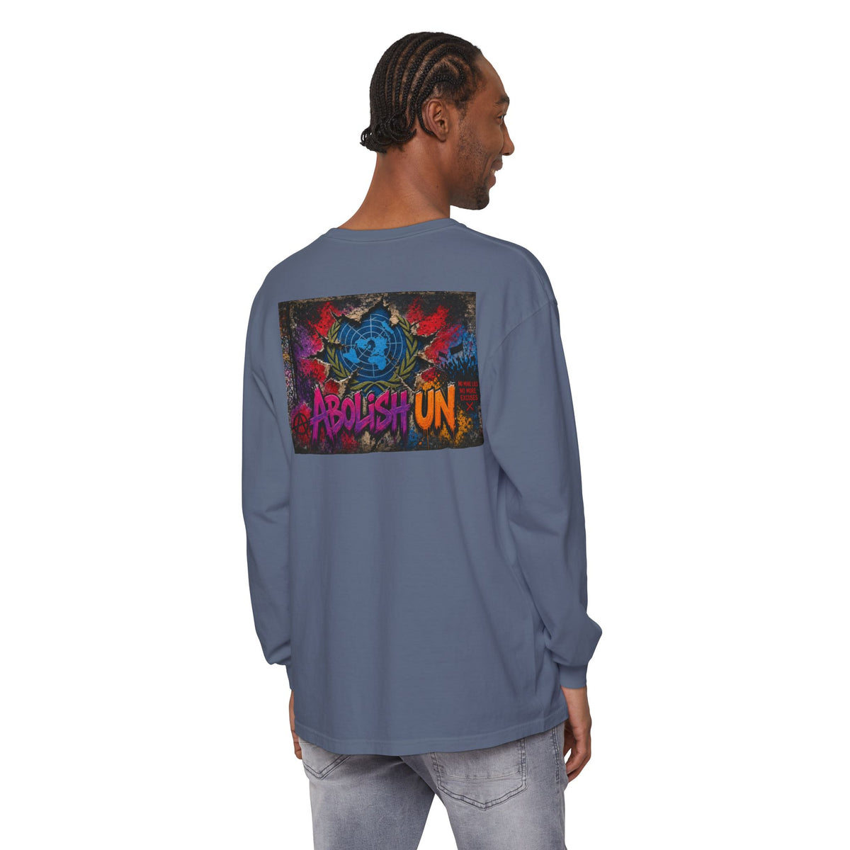 Protest Long Sleeve T‑Shirt — Abolish UN