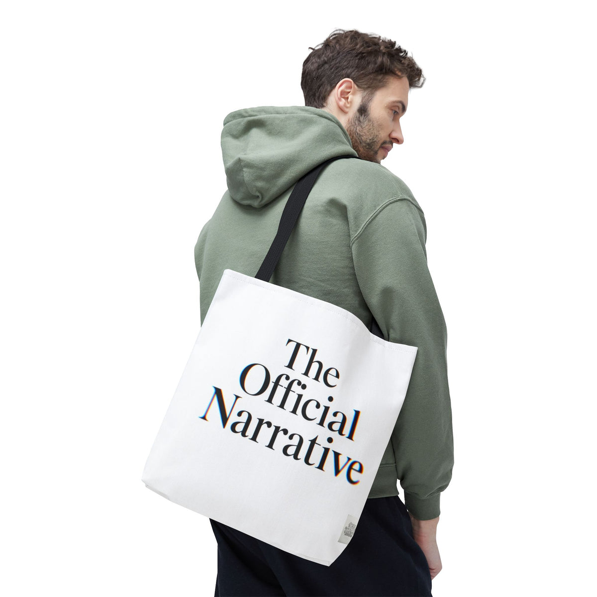 Tote Sling Bag — The Official Narrative White
