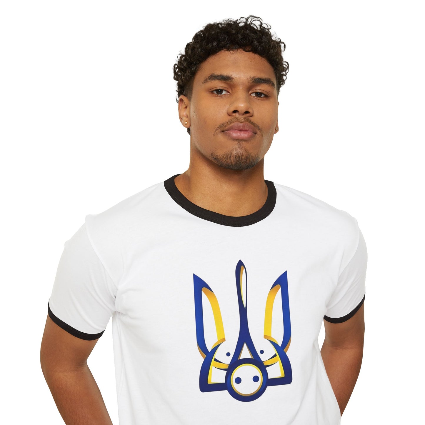 Stay Illegal Ringer T-Shirt — Pigs