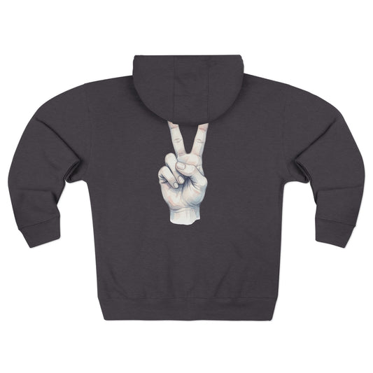 Victory Hoodie — Stay Illegal Zip Hoodie