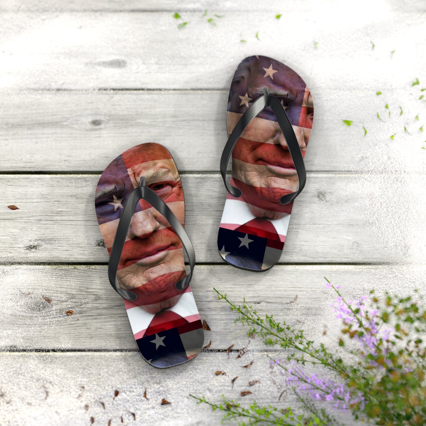 Trump's America Flip Flops – Trump Face