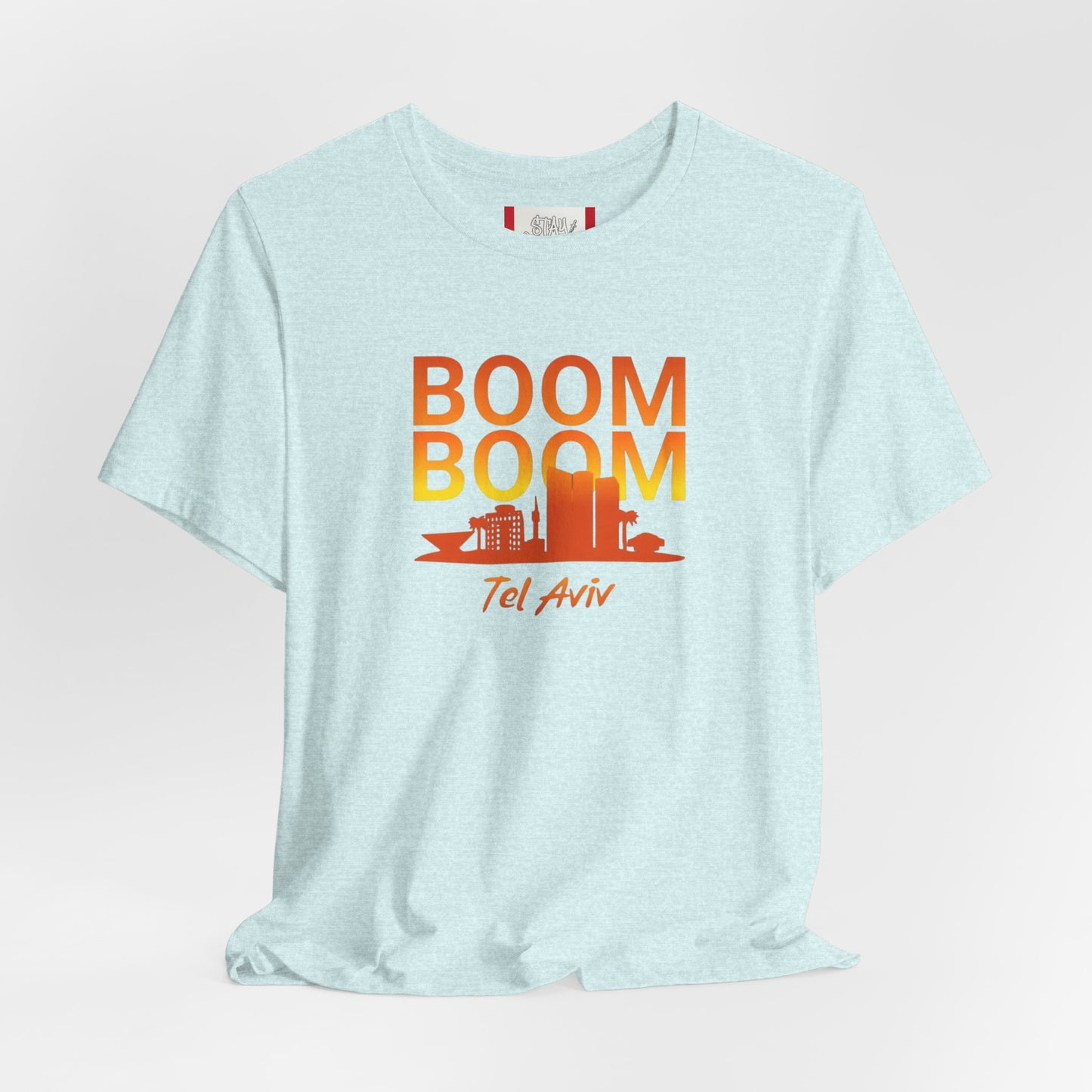 Propaganda T‑Shirt — BOOM BOOM Tel Aviv Skyline