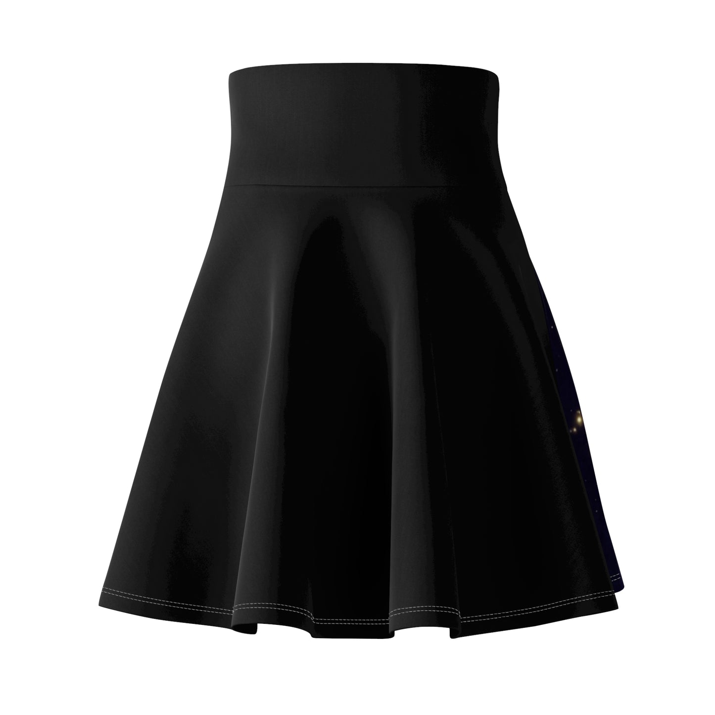 Women's Skater Skirt — Flower Shooting Night