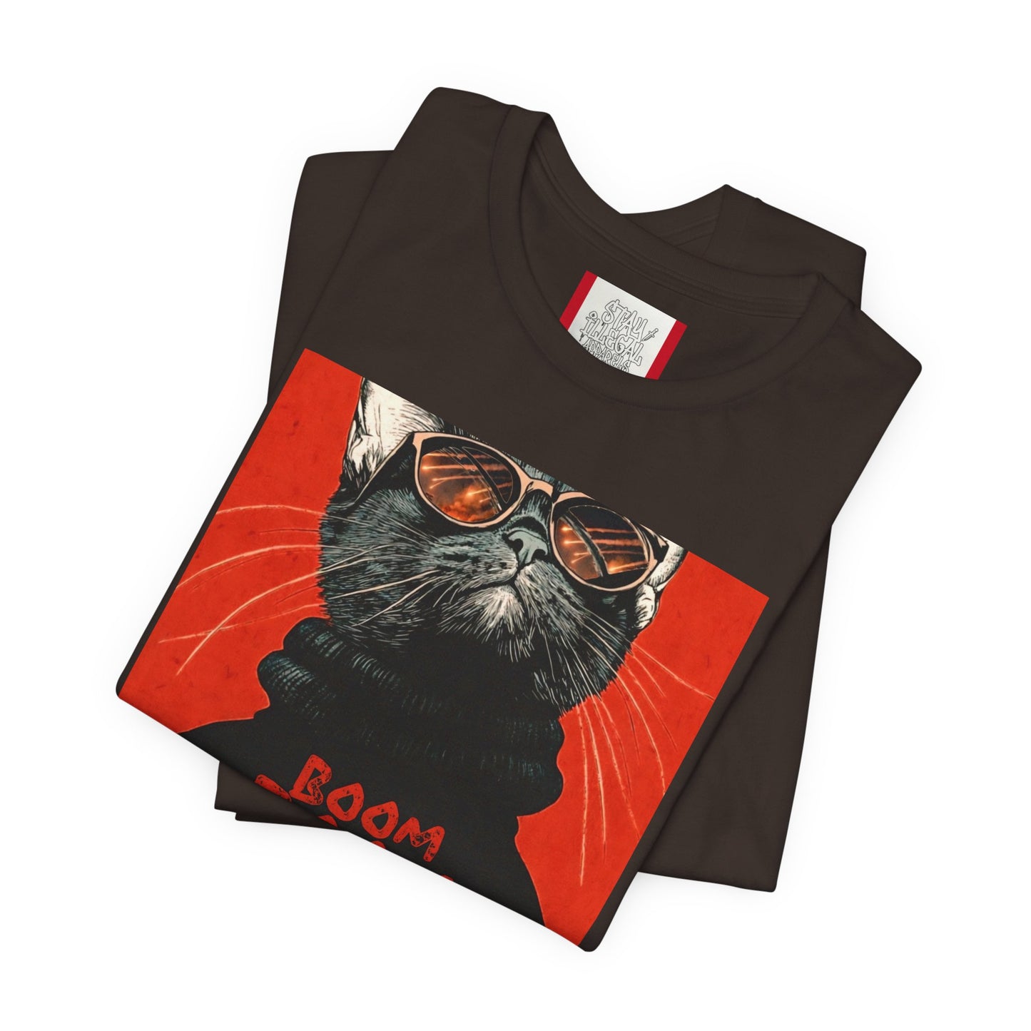 Propaganda T‑Shirt — BOOM BOOM Tel Aviv Cat