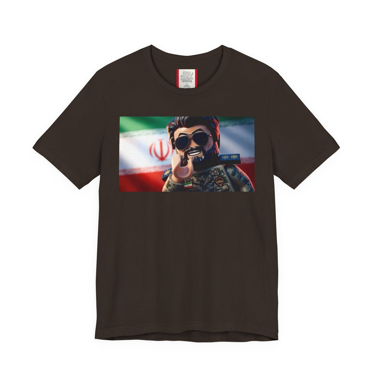 Propaganda T‑Shirt — IRAN LEGOS — IRGC Come Closer