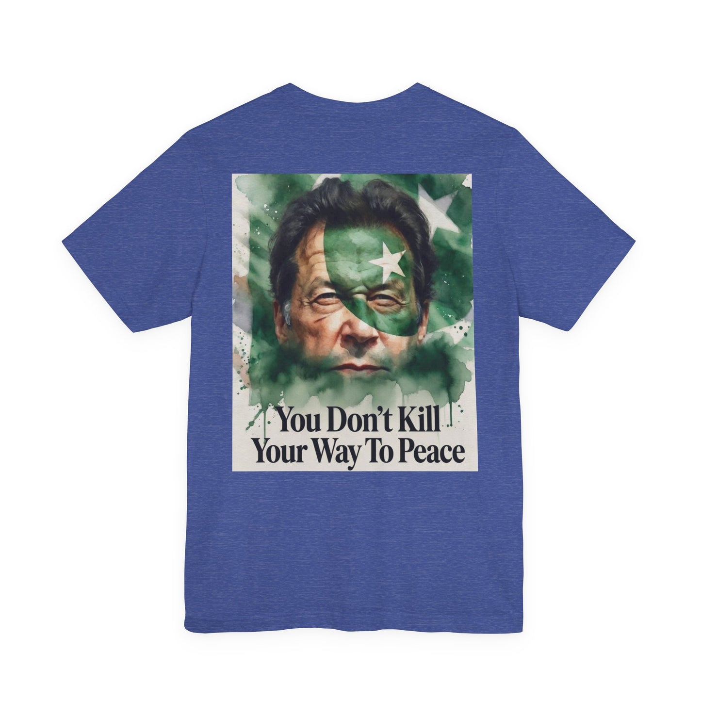 Back Print T‑Shirt — HERO OF PAKISTAN