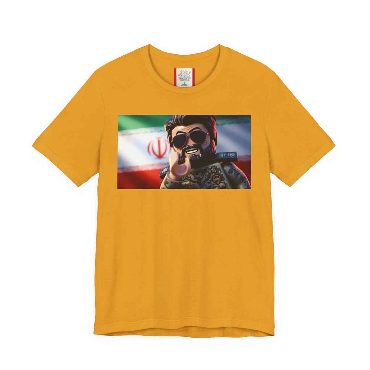 Propaganda T‑Shirt — IRAN LEGOS — IRGC Come Closer