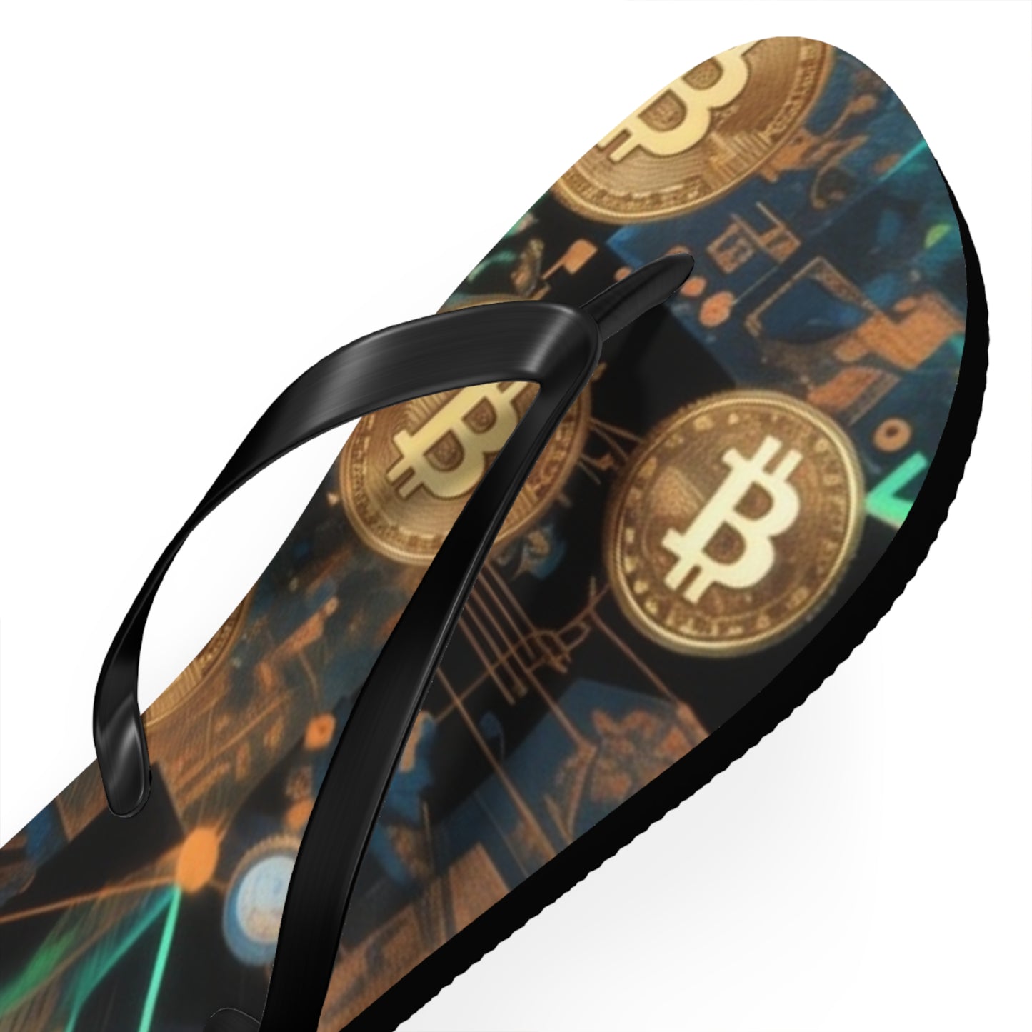 BitCoin Flip Flops – Financial Beach