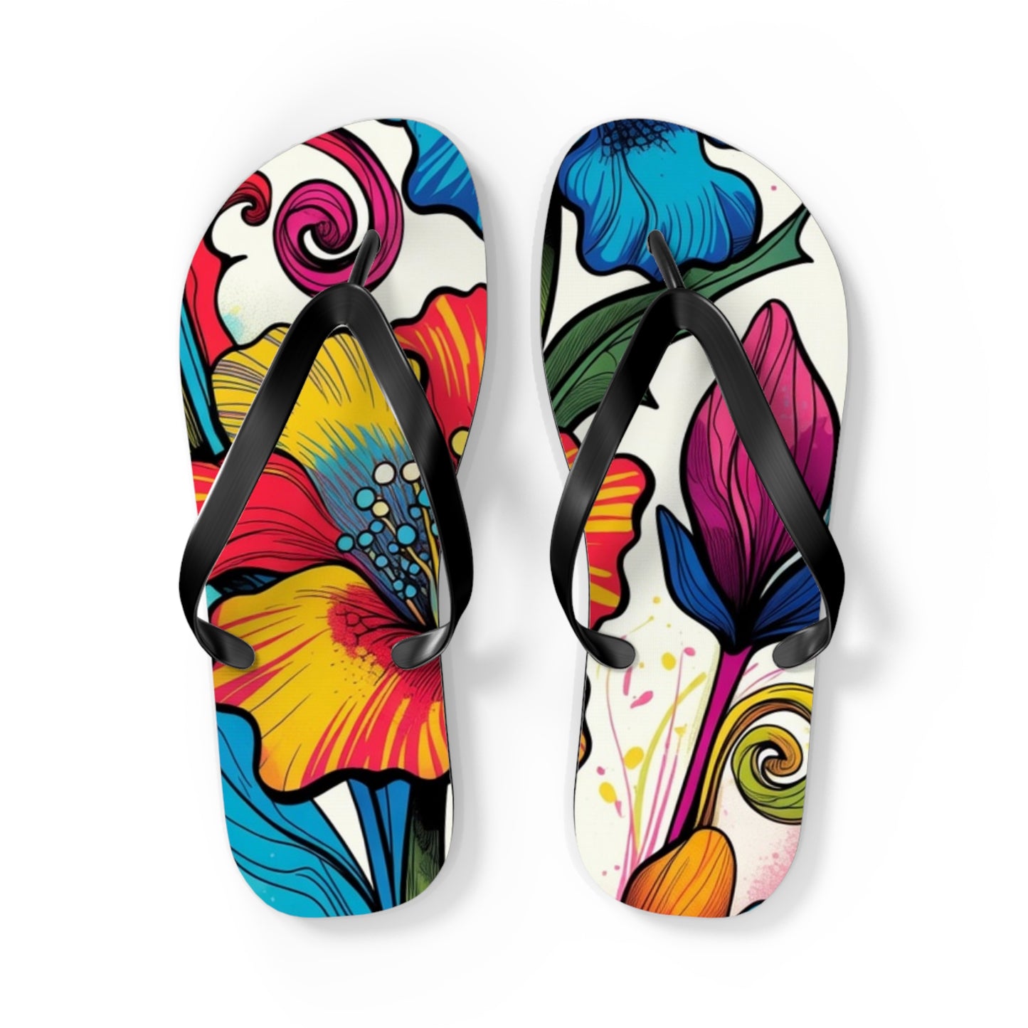 Flower Flip Flops – Tropical Days