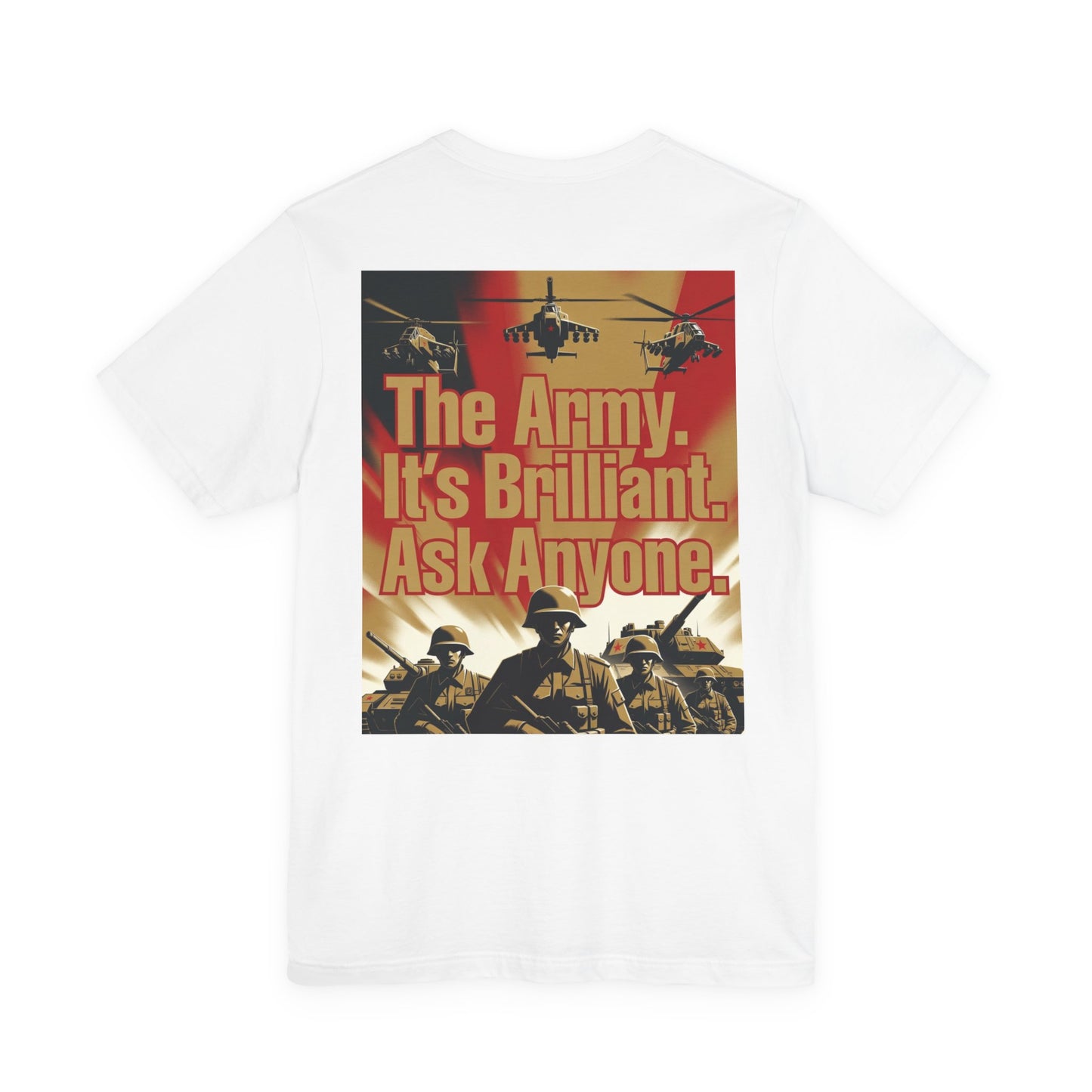 Propaganda T‑Shirt — JOIN THE ARMY/ENGLISH