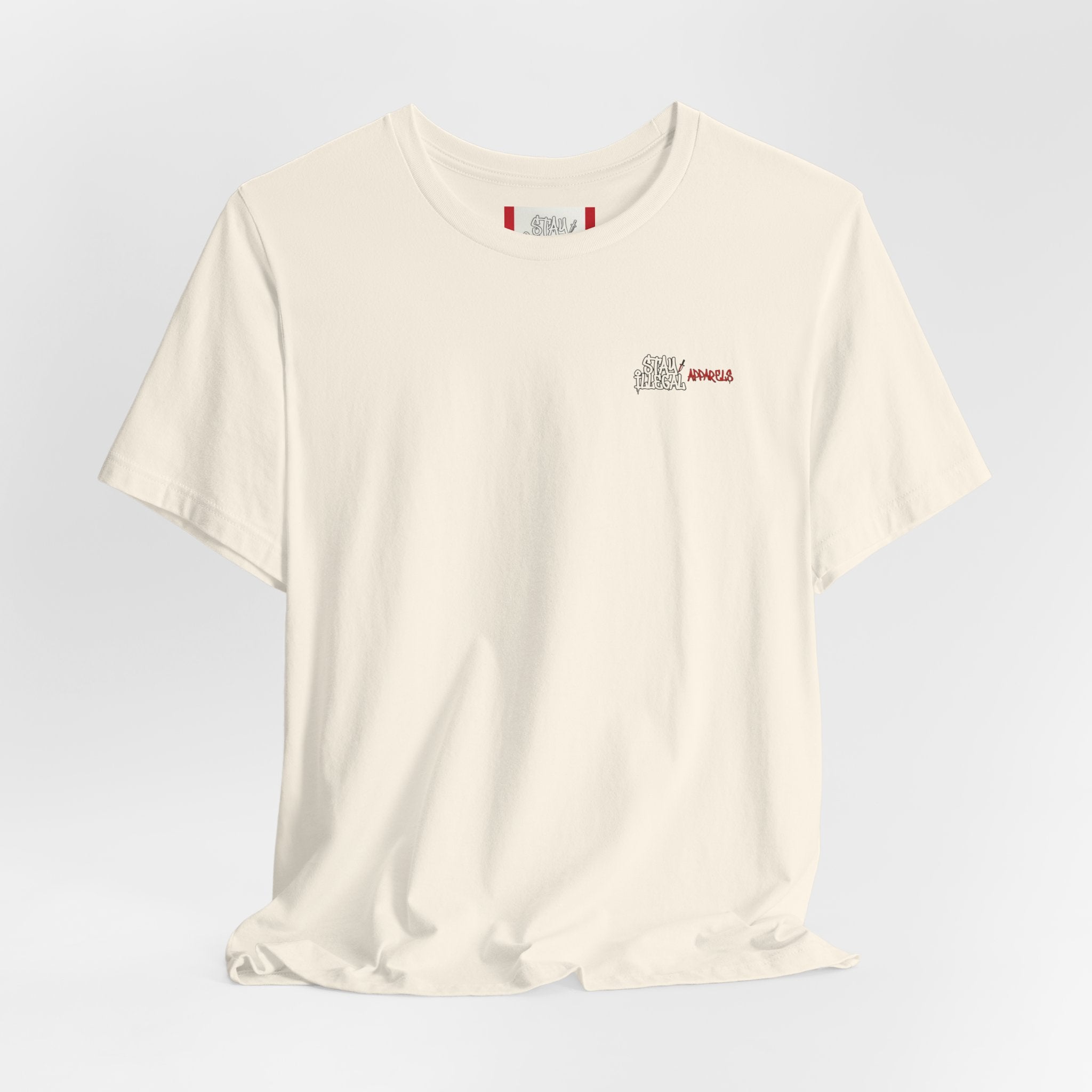 Back Print T‑Shirt — EUROPEAN CENSORSHIP COMMISION
