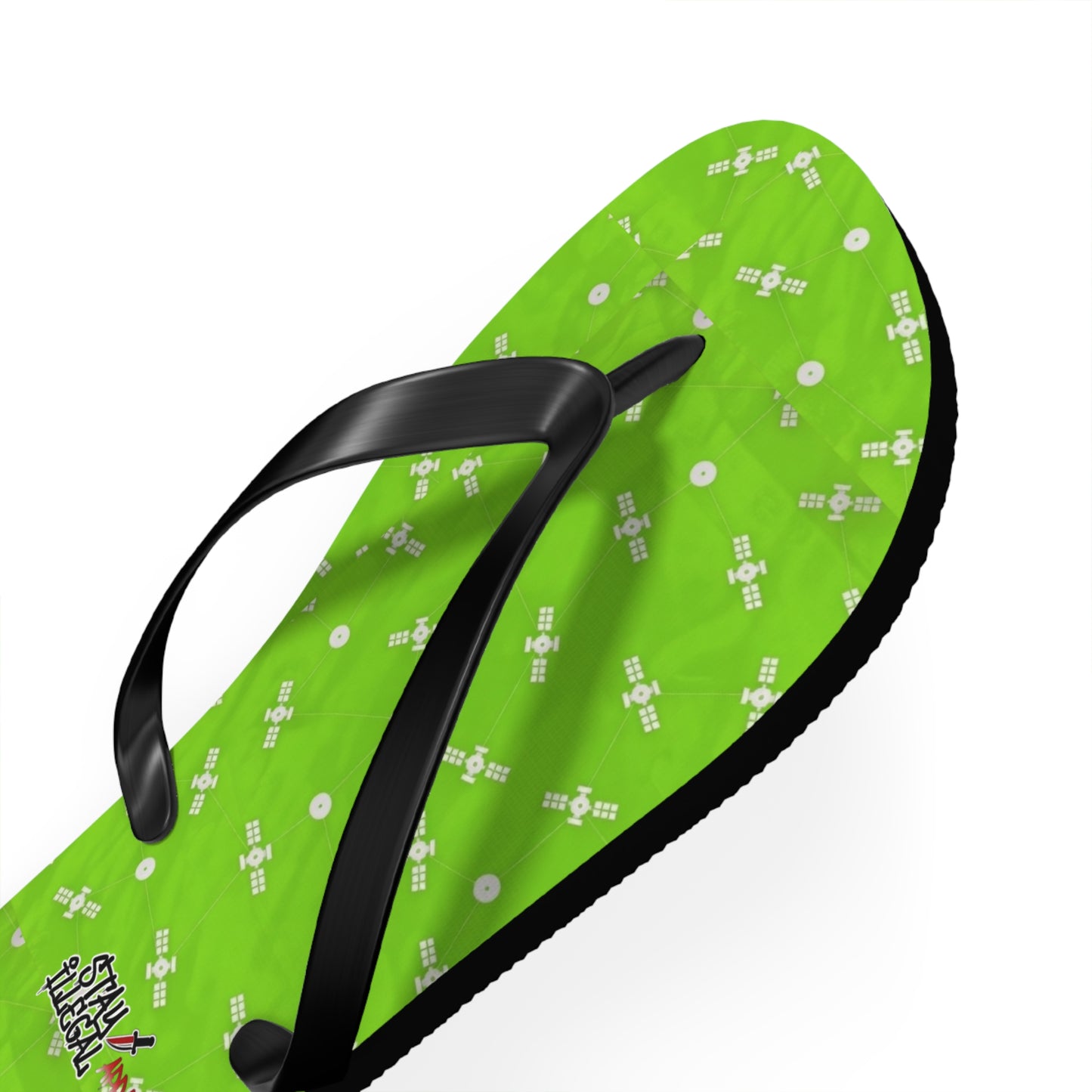 Satellite Flip Flops – Stay Illegal Satellite Lime