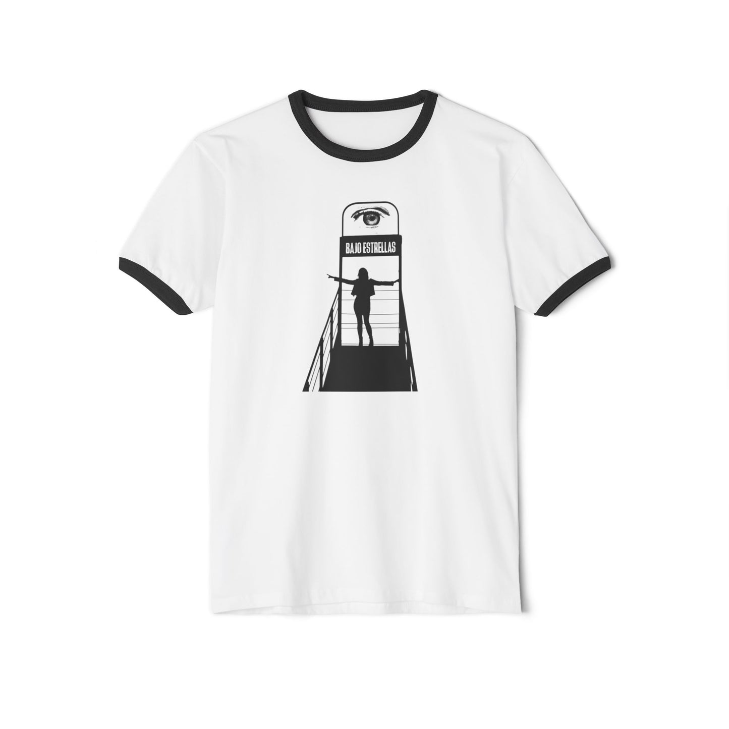 Stay Illegal Ringer T-Shirt — Bajo Estrellas