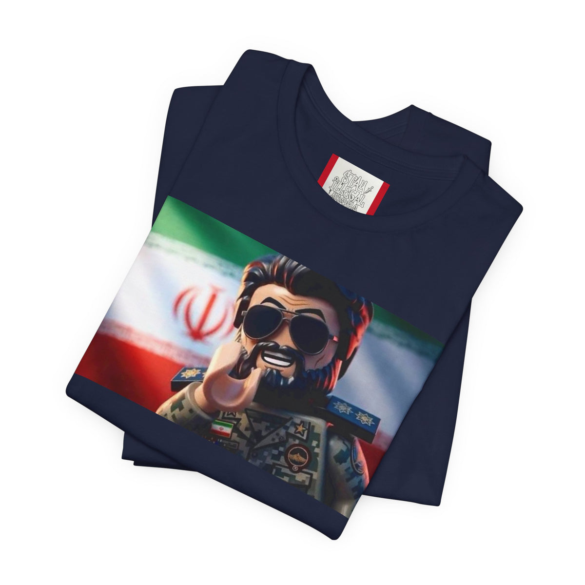 Propaganda T‑Shirt — IRAN LEGOS — IRGC Come Closer