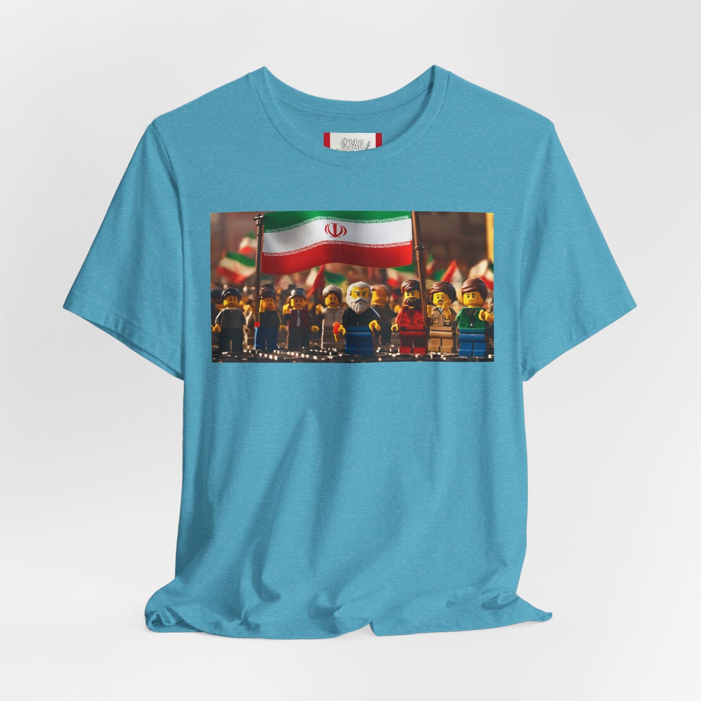 T-shirt de propagande — IRAN LEGOS - Victoire des CGRI