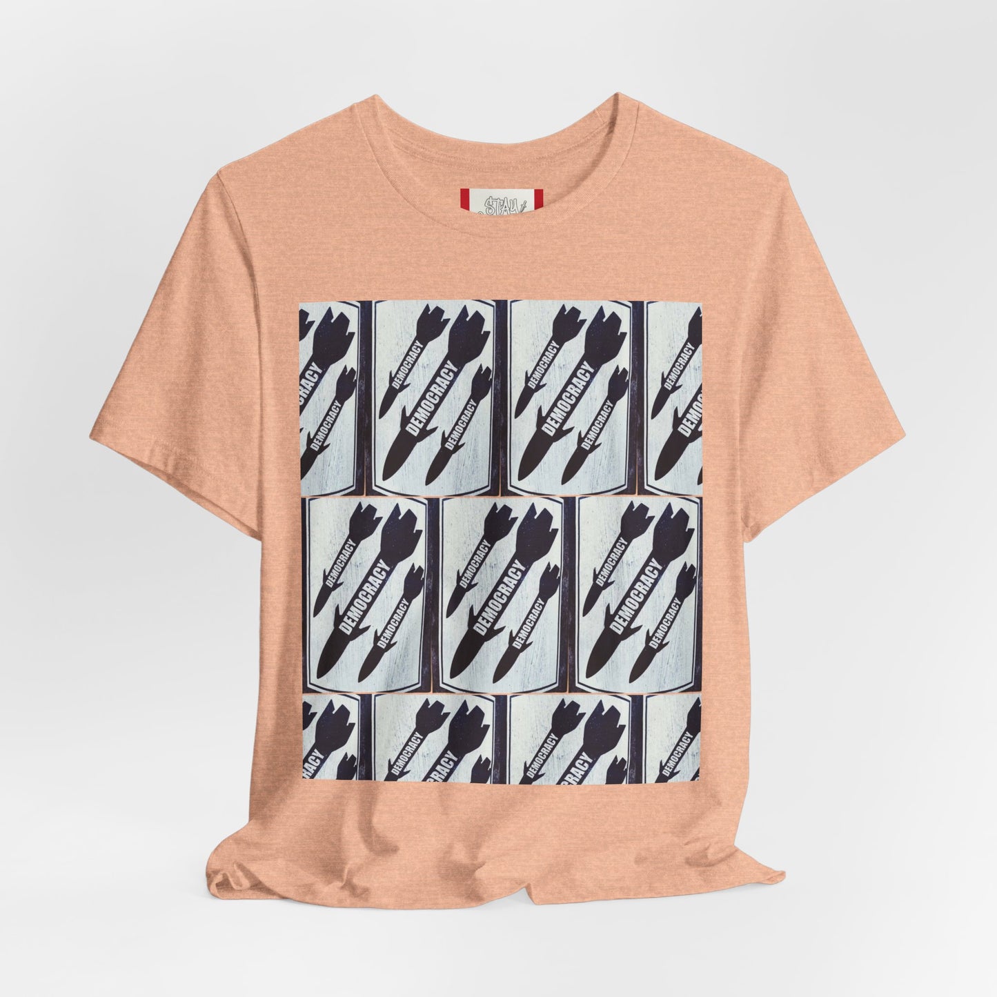 Protest T‑Shirt — DEMOCRATIC MISSILES