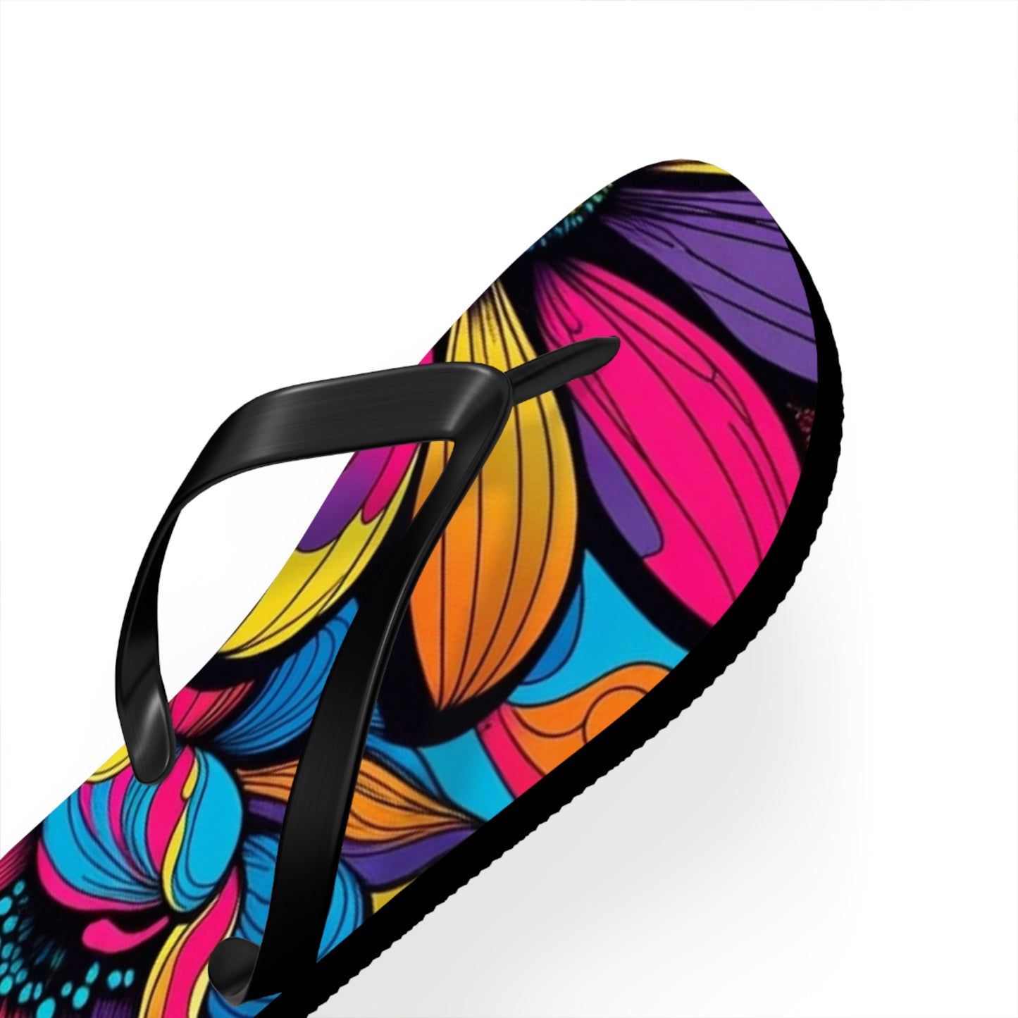 Flower Flip Flops – Retro Vibe