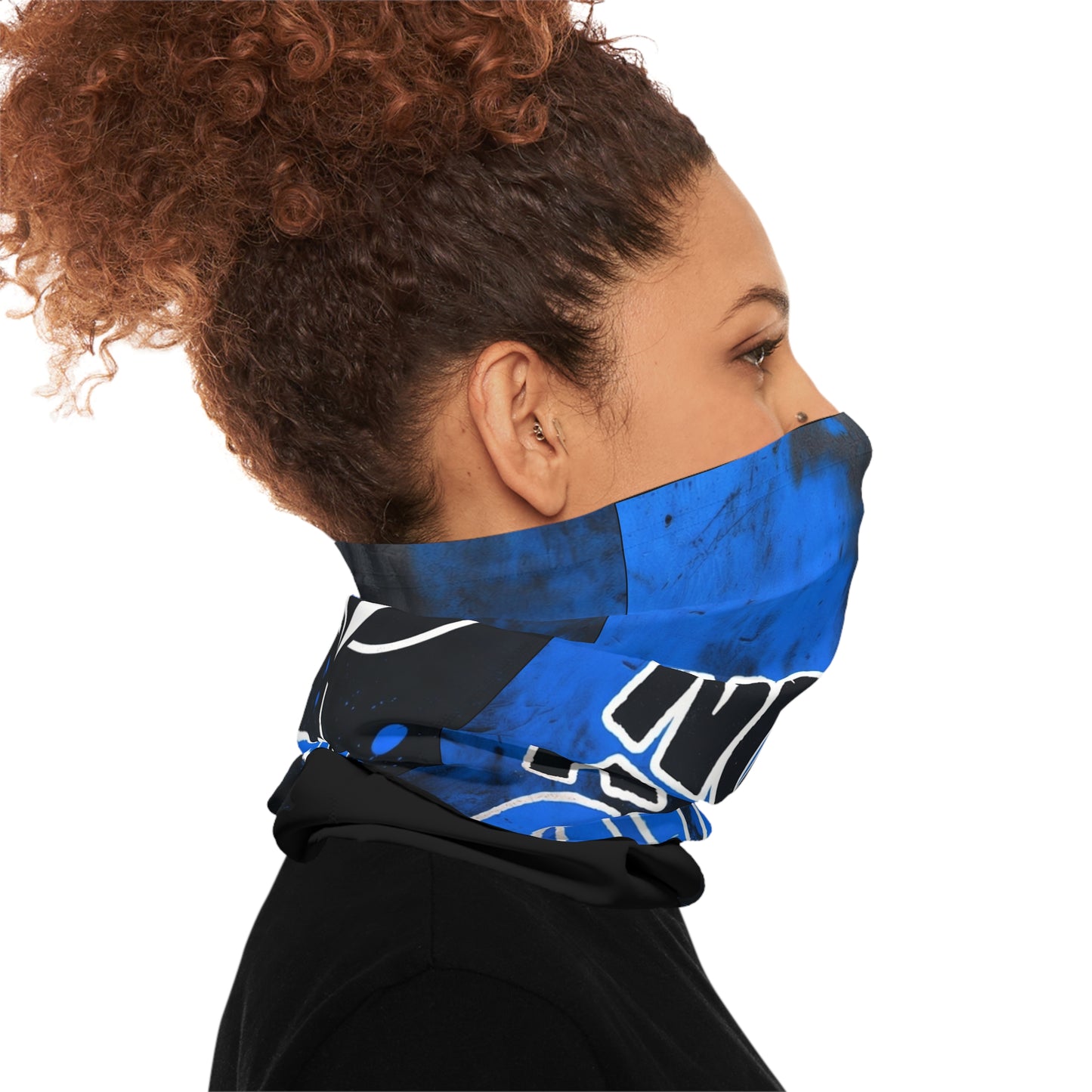 NO A OTAN - Lightweight Neck Gaiter/Blue/Spanish