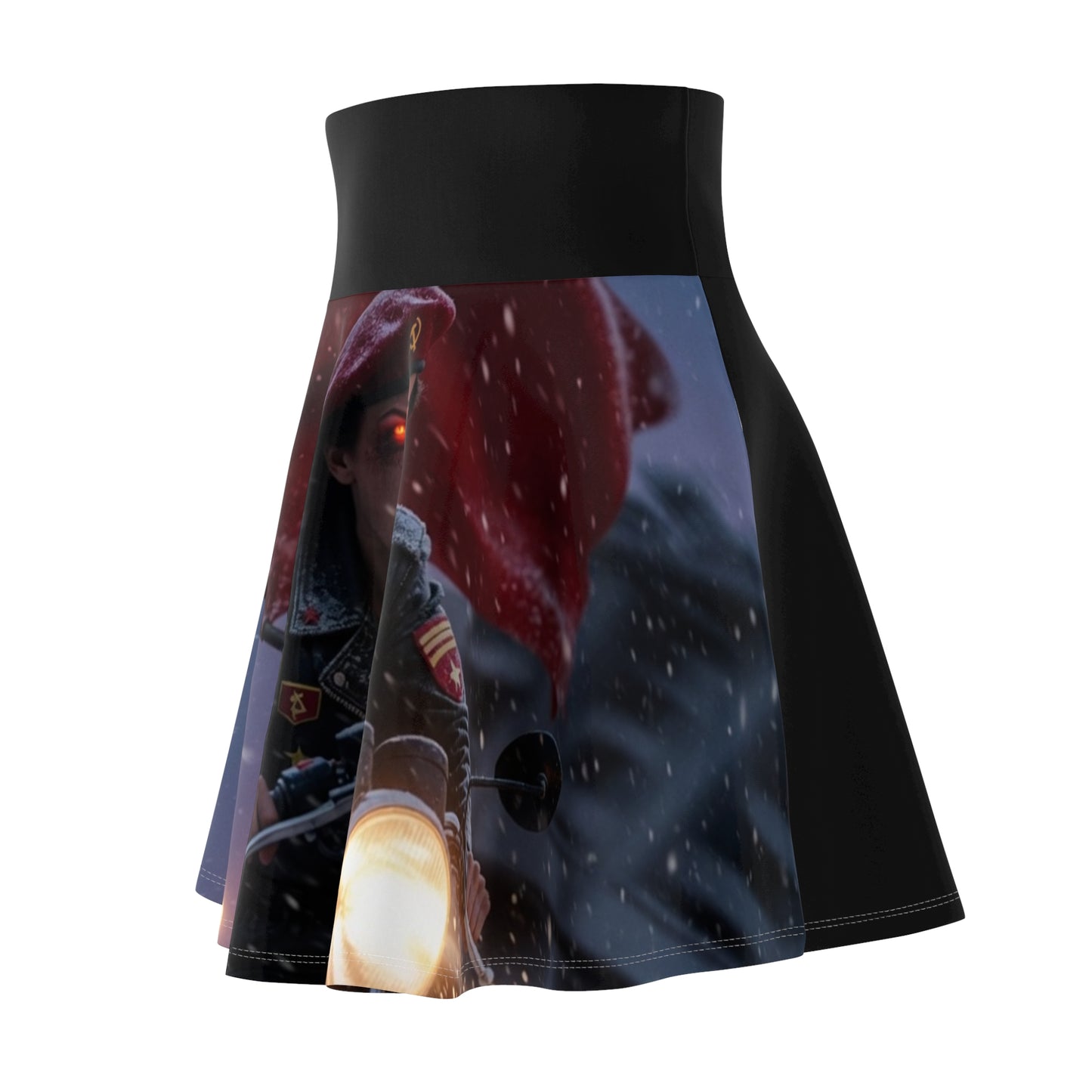Women's Skater Skirt — Hammer Sickle Bike Sith