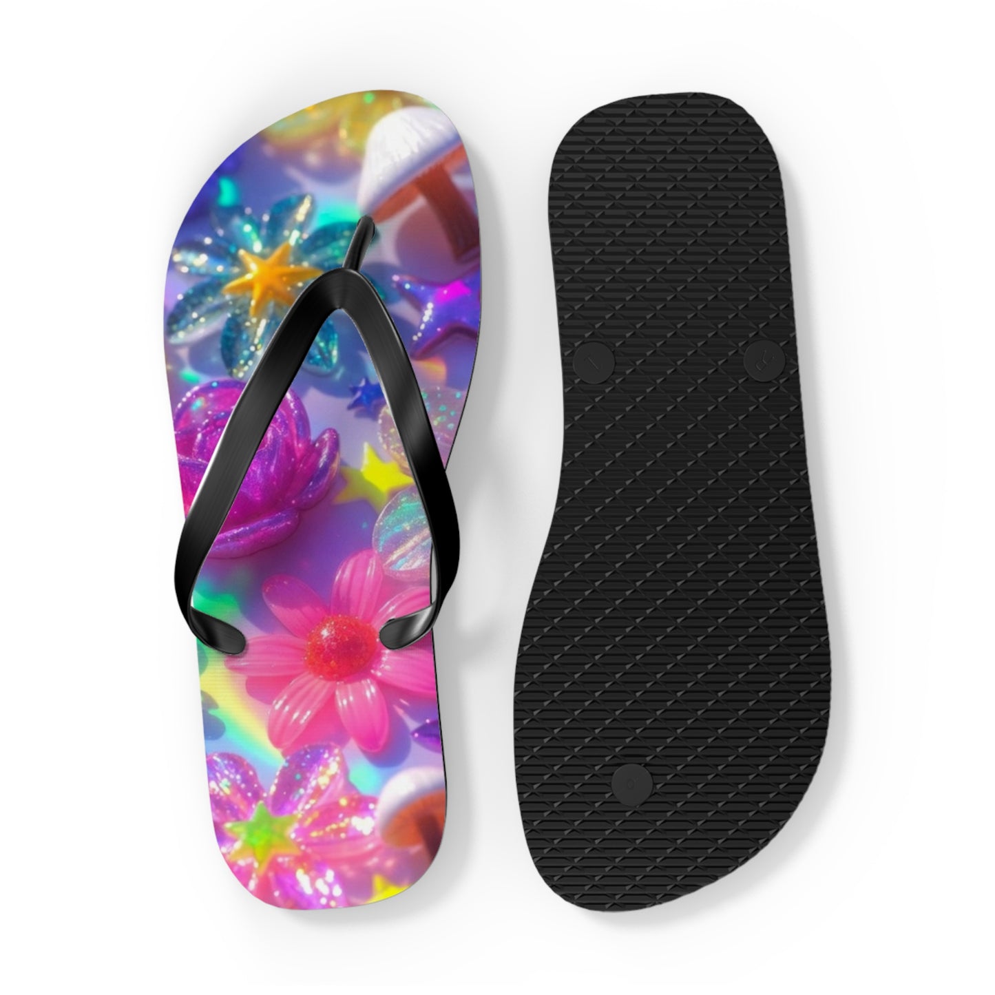 Flower Flip Flops – Psychedelic Summer