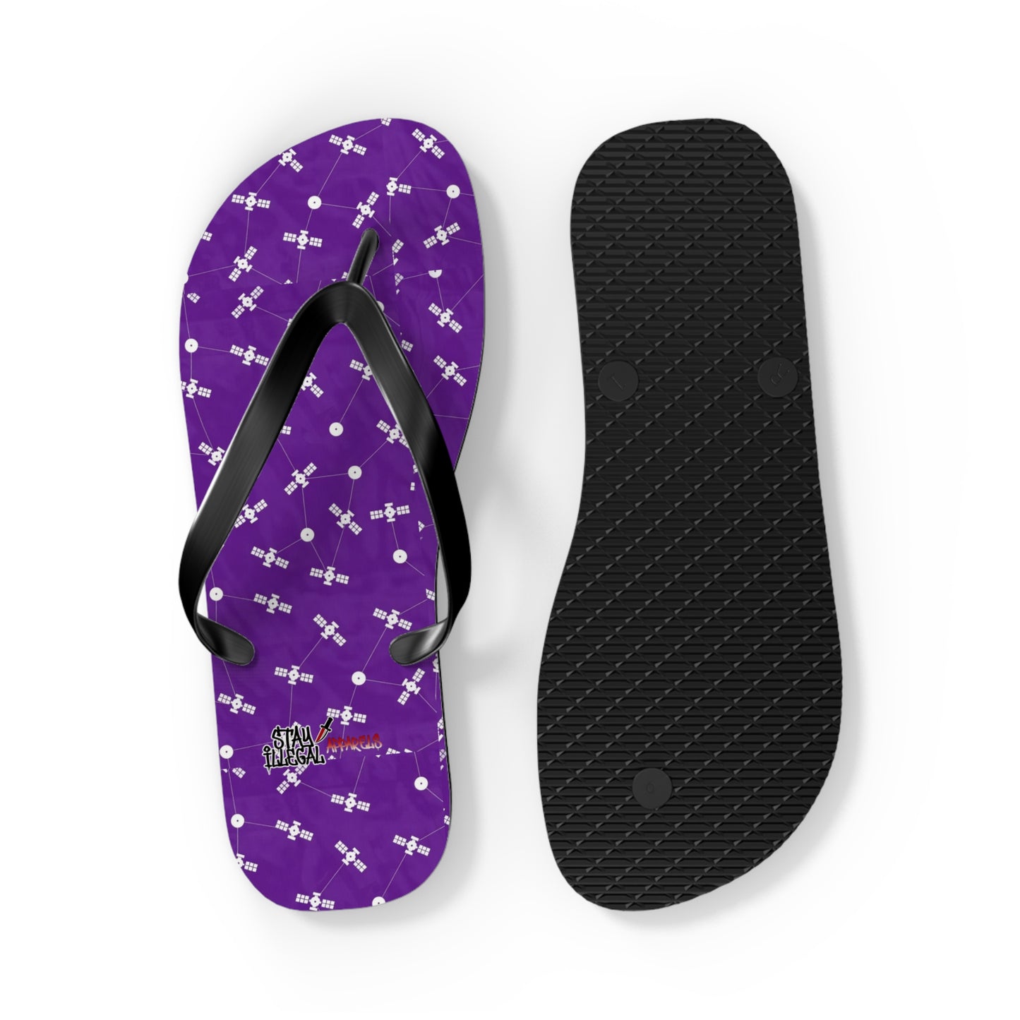 Satellite Flip Flops – Stay Illegal Satellite Purple Grape