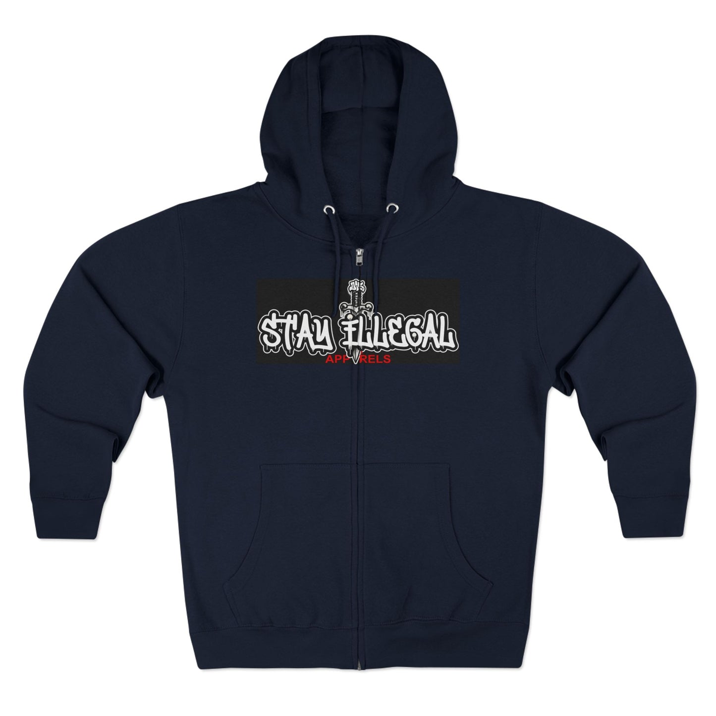 Victory Hoodie — Stay Illegal Zip Hoodie