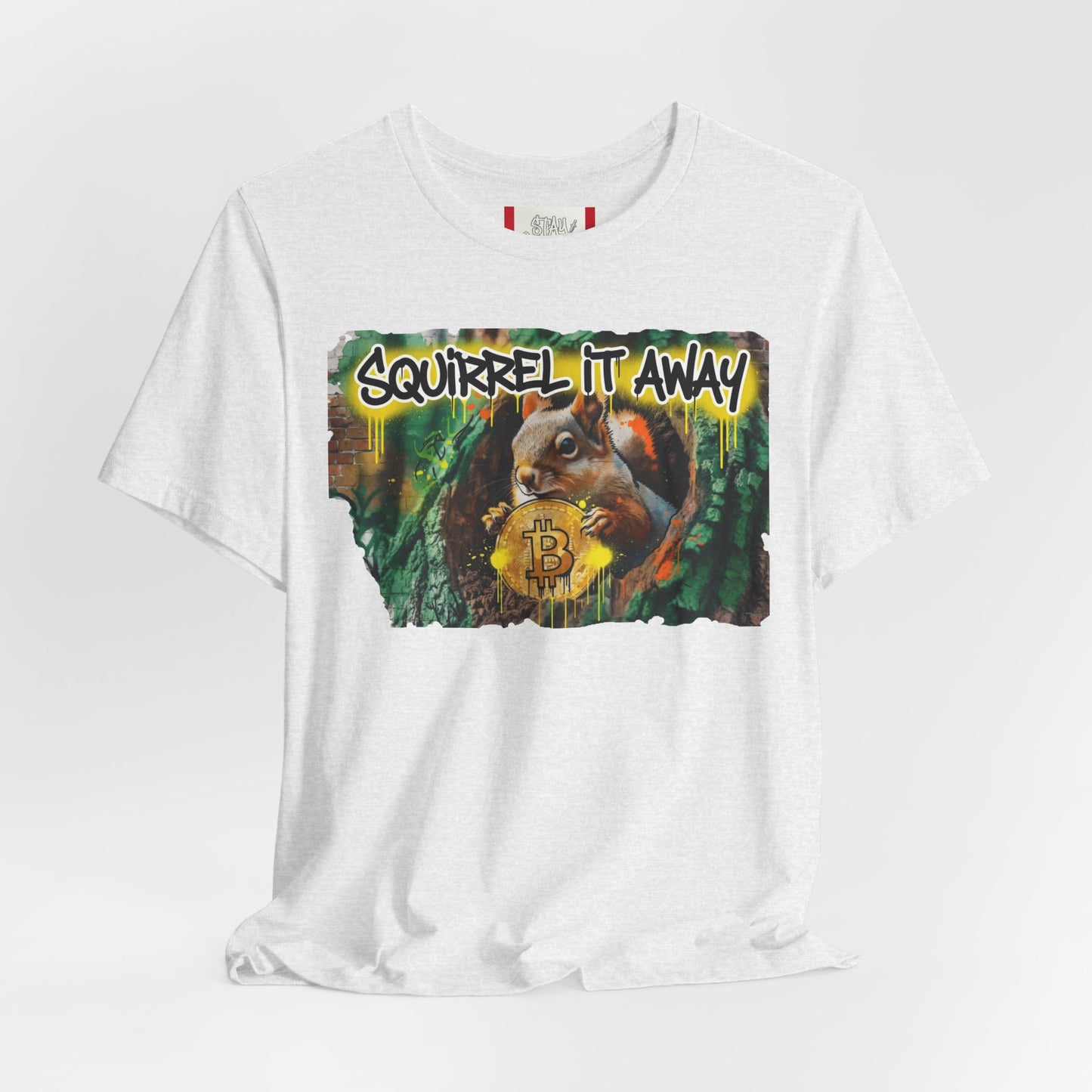 Camiseta "BitCoin Squirrel" de Stay Illegal