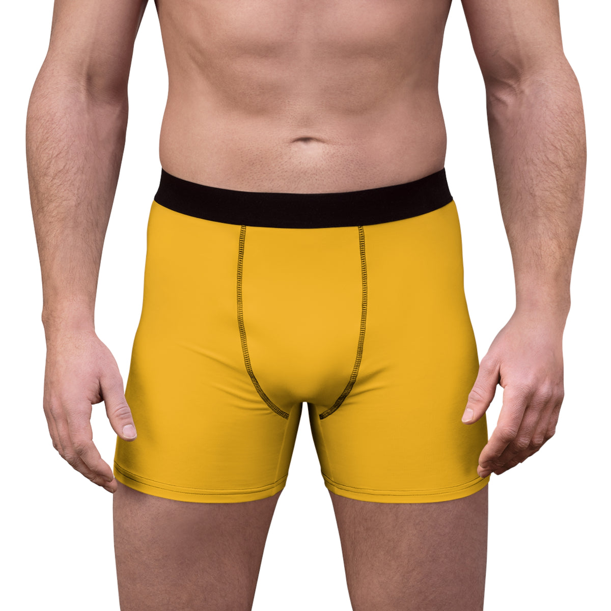 Stay Illegal Men's Boxer Briefs - Mustards