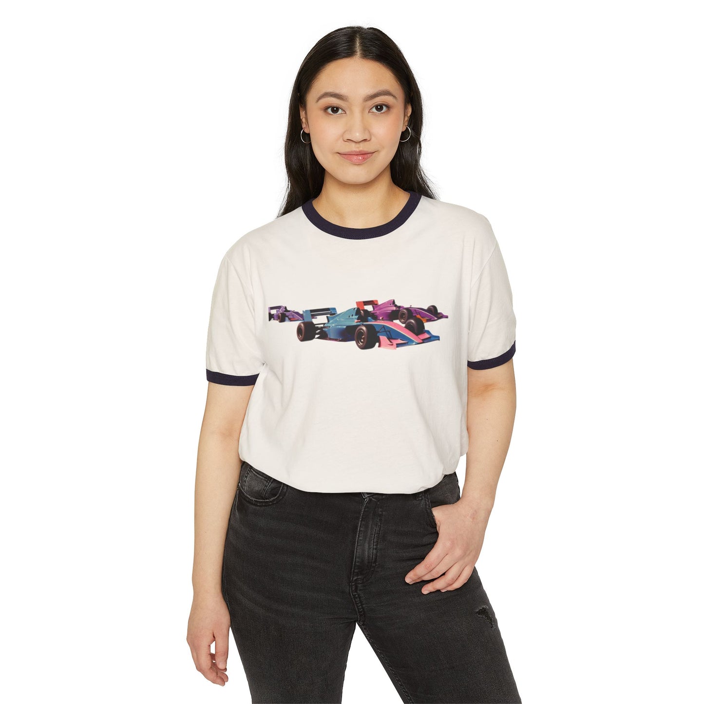 Stay Illegal Ringer T-Shirt — Driverless Society