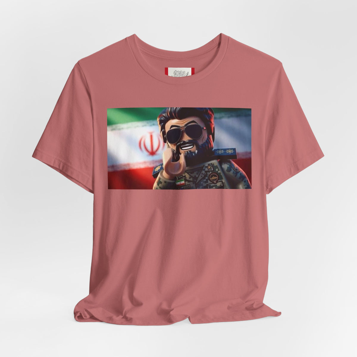 Propaganda T‑Shirt — IRAN LEGOS — IRGC Come Closer