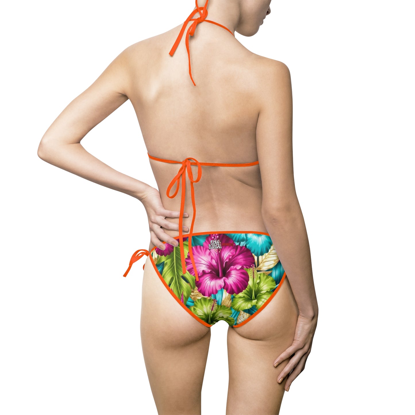 Stay Illegal Women's Colour Trim -Exotic Triangle Bikini