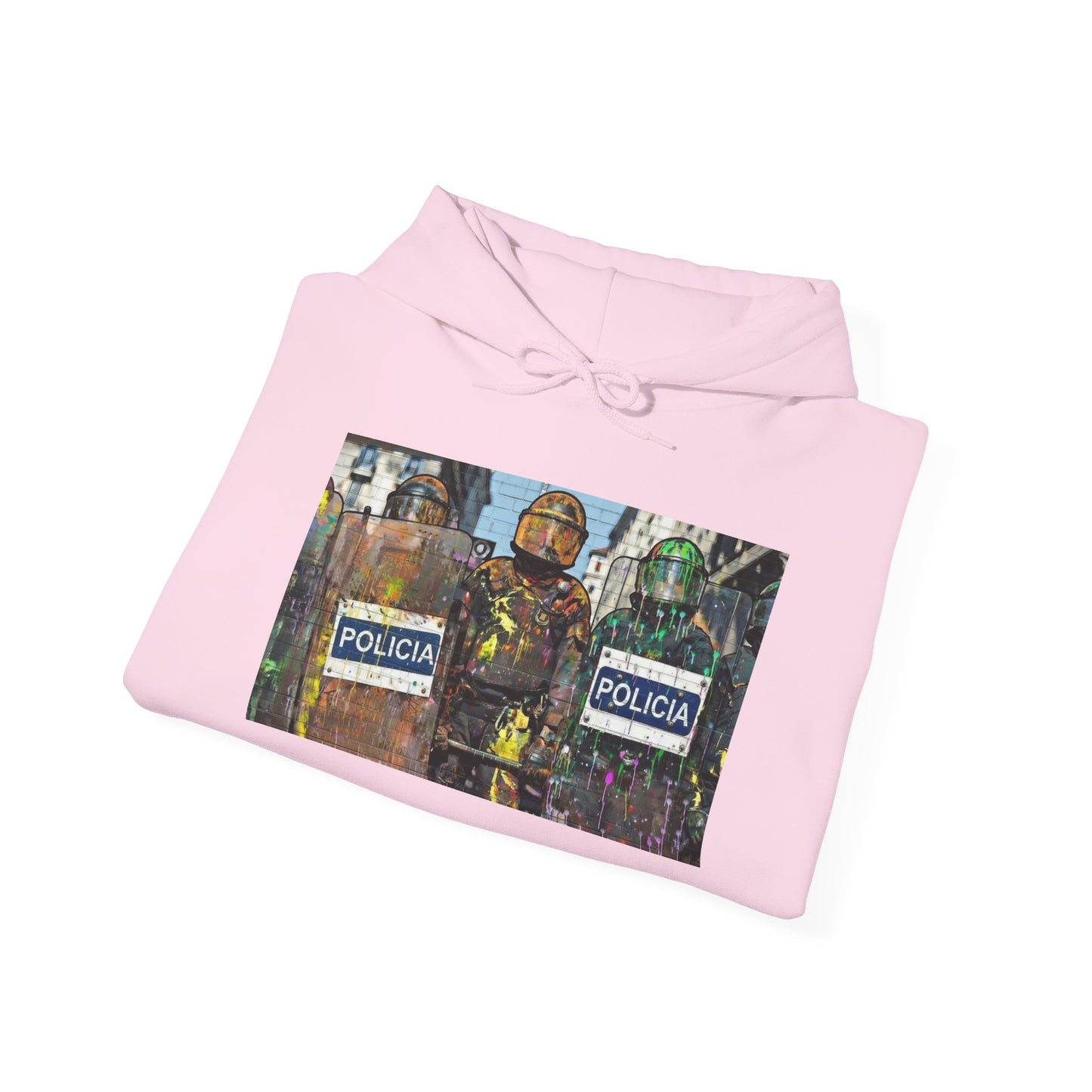 Stay Illegal Graffiti Hoodie - Policia Policia