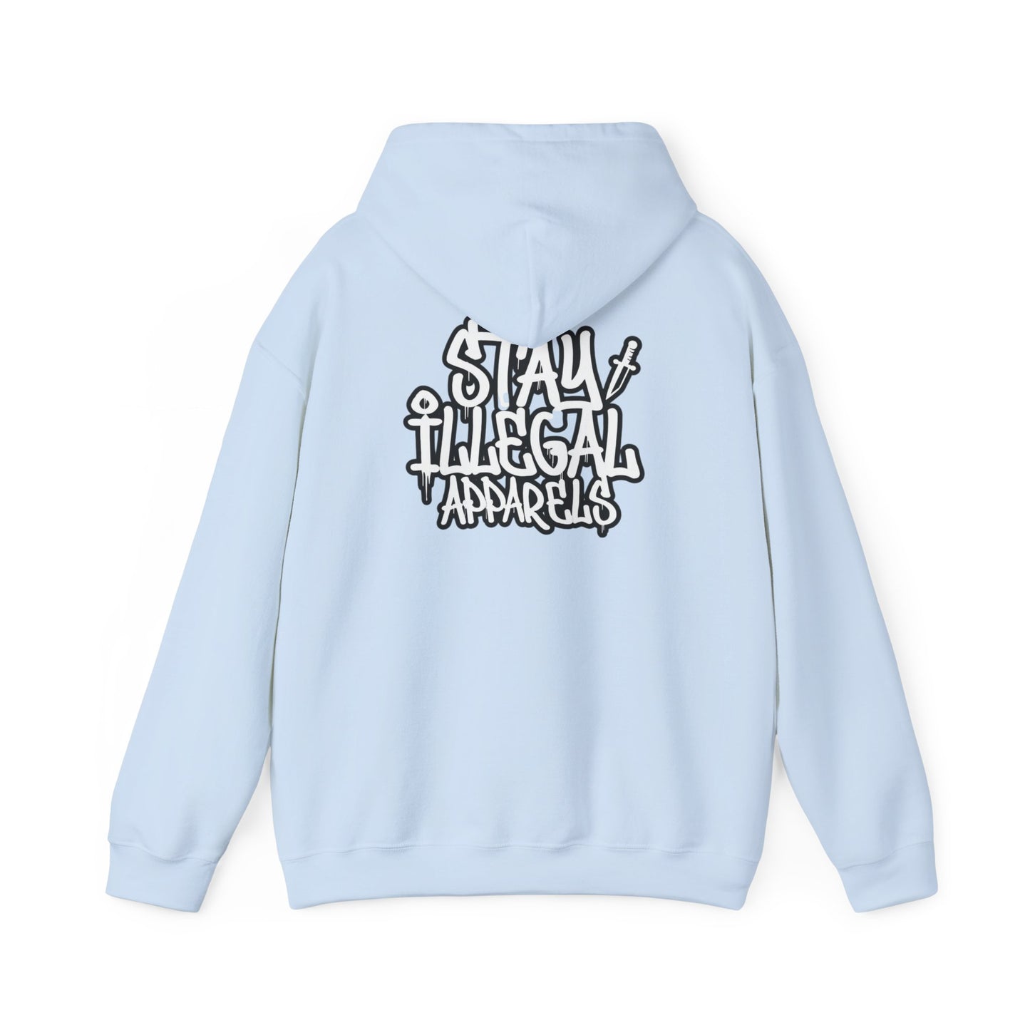 Stay Illegal Graffiti Hoodie - Policia Policia