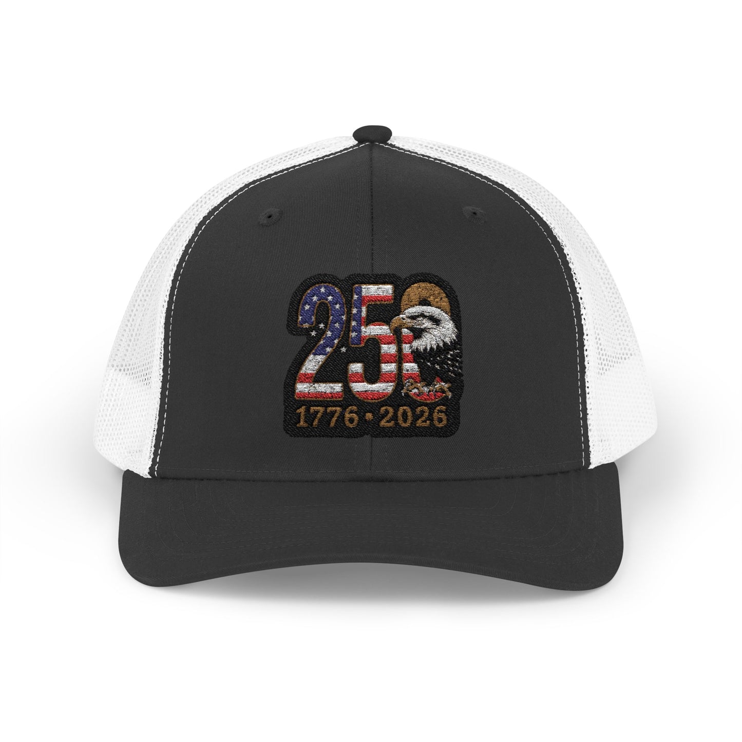 Stay Illegal Trucker Cap — USA 250th Anniversary Eagle Patch