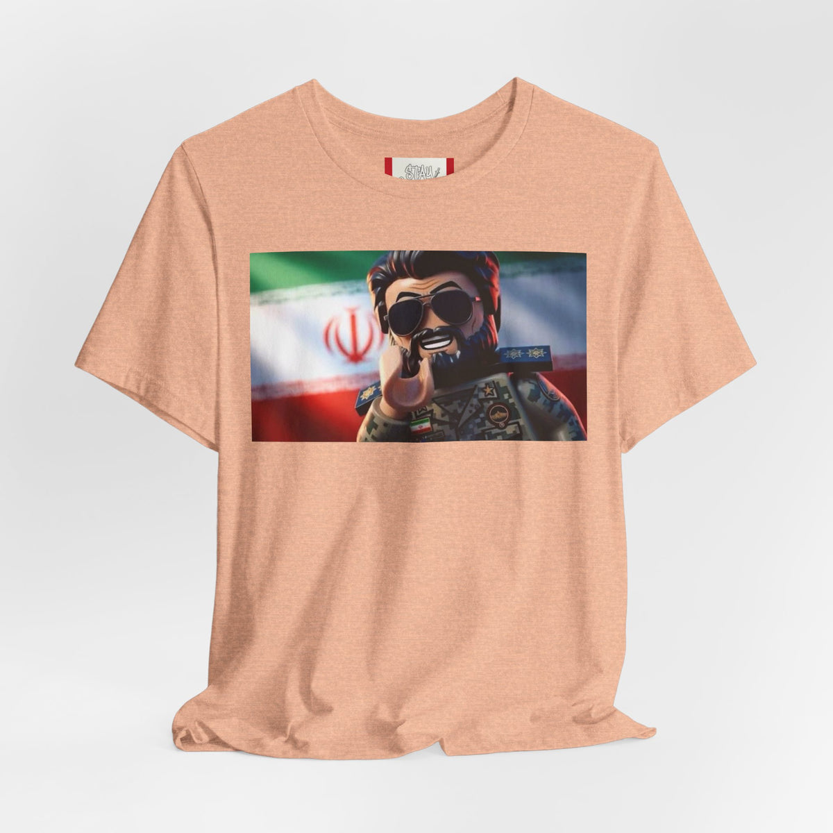 Propaganda T‑Shirt — IRAN LEGOS — IRGC Come Closer