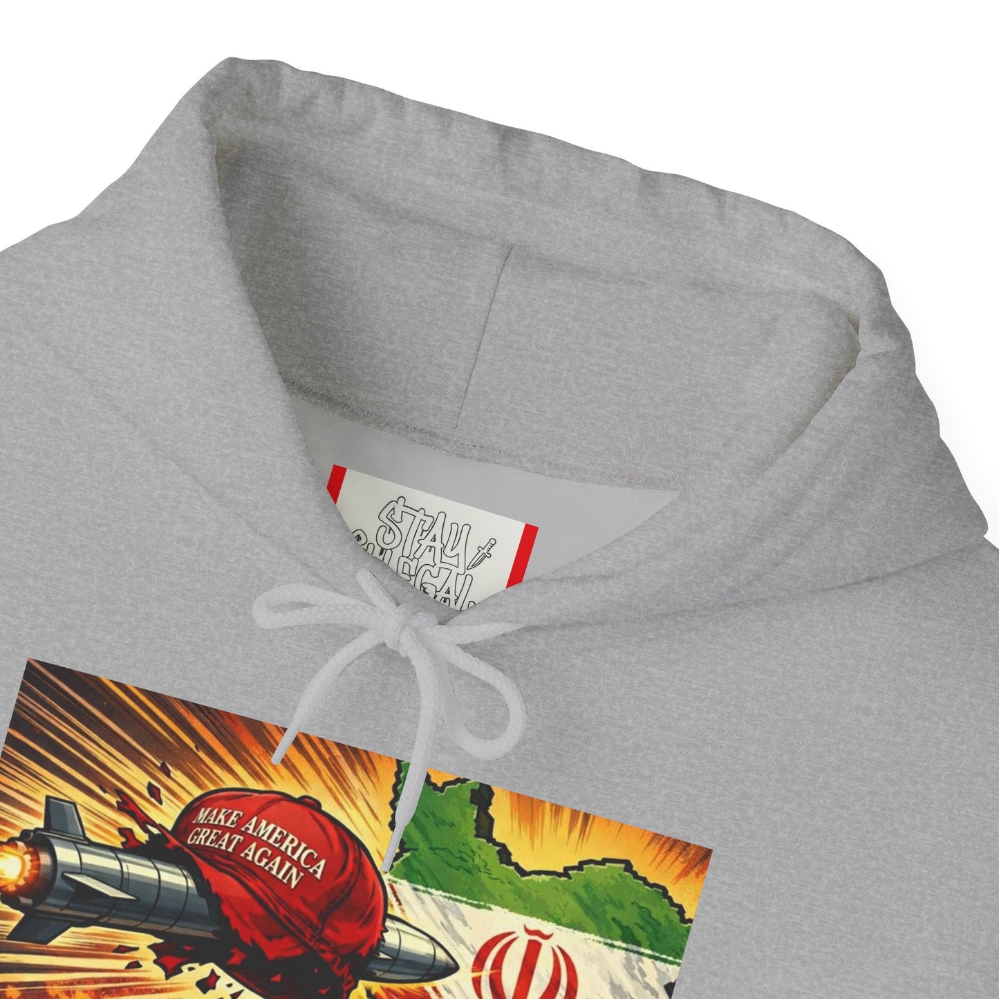 Sweat à capuche Graffiti "Stay Illegal" - Opération "Epic Fury"