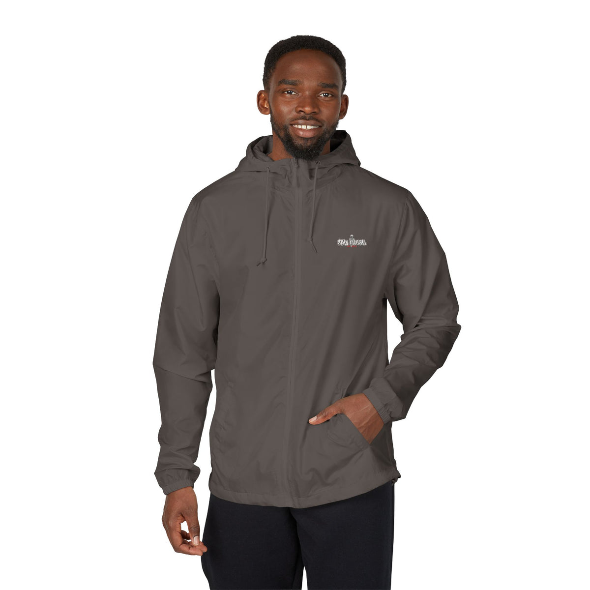 Windbreaker Jacket — Balisong Knife Graphic Uni-Sex Windbreaker