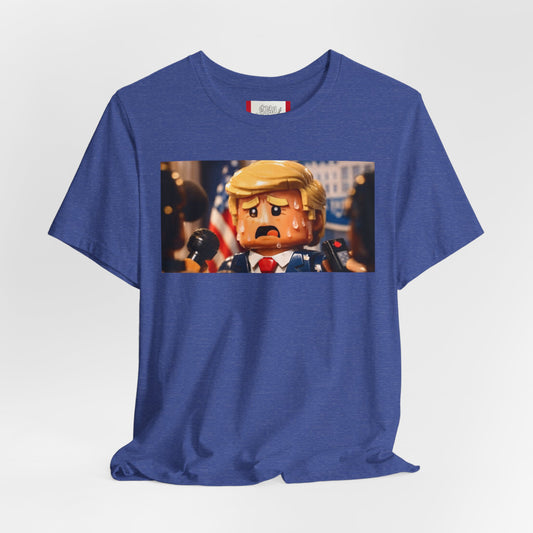 Camiseta de propaganda — IRÁN LEGOS - Trump sudoroso