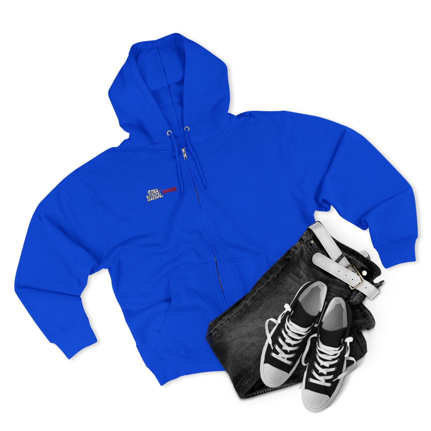 Stay Illegel Zip Hoodie
