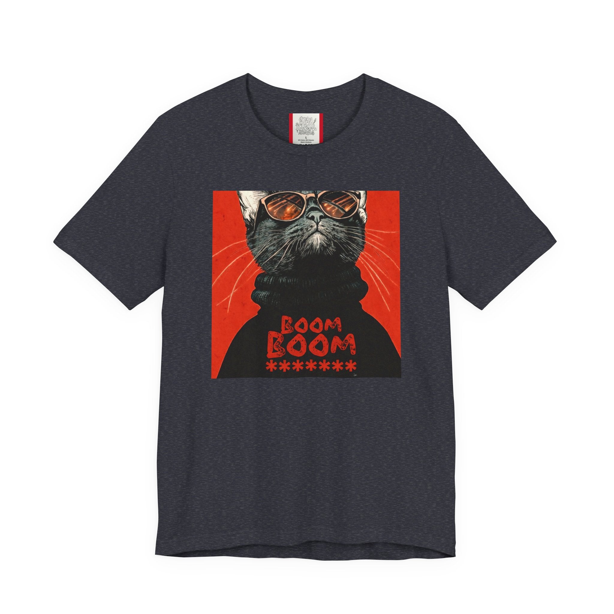 Propaganda T‑Shirt — BOOM BOOM Tel Aviv Cat