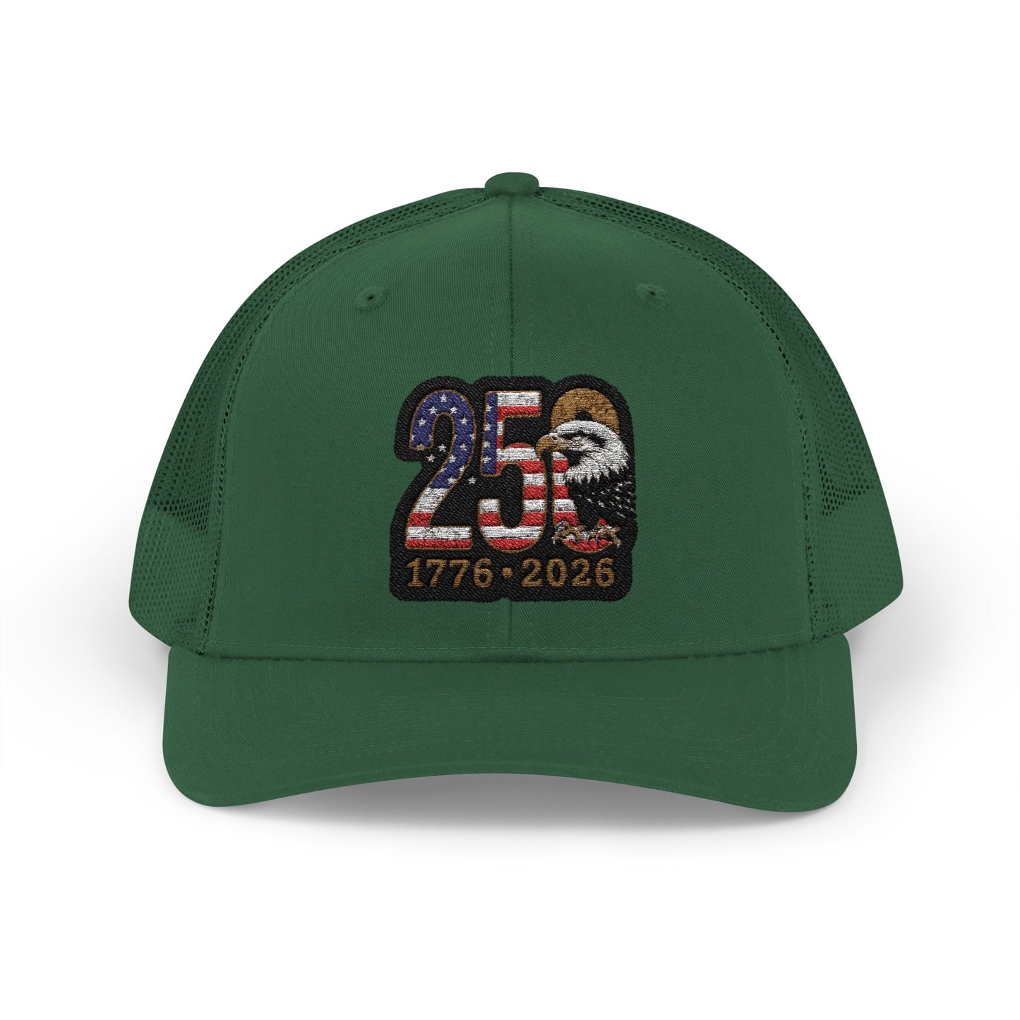 Stay Illegal Trucker Cap — USA 250th Anniversary Eagle Patch