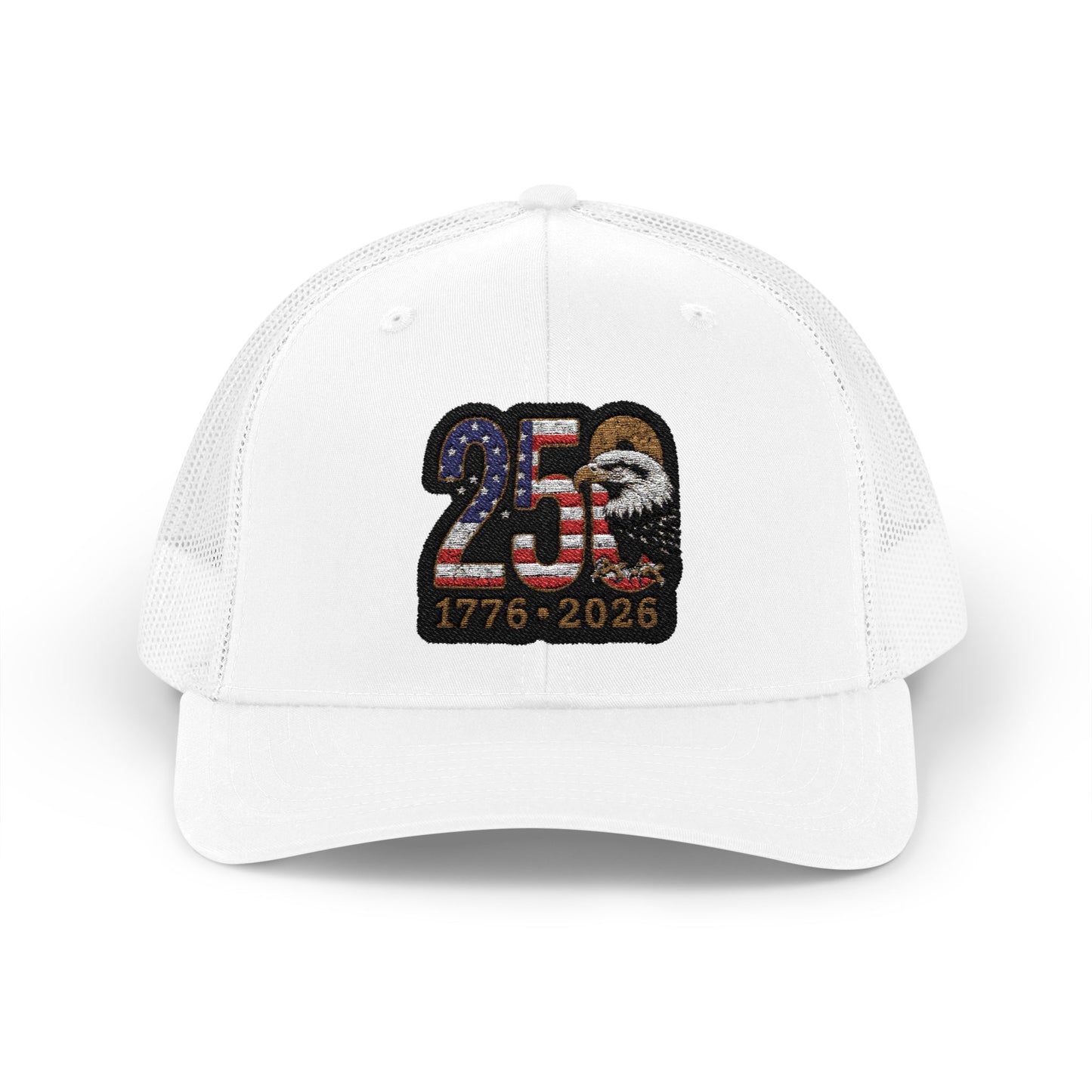 Stay Illegal Trucker Cap — USA 250th Anniversary Eagle Patch