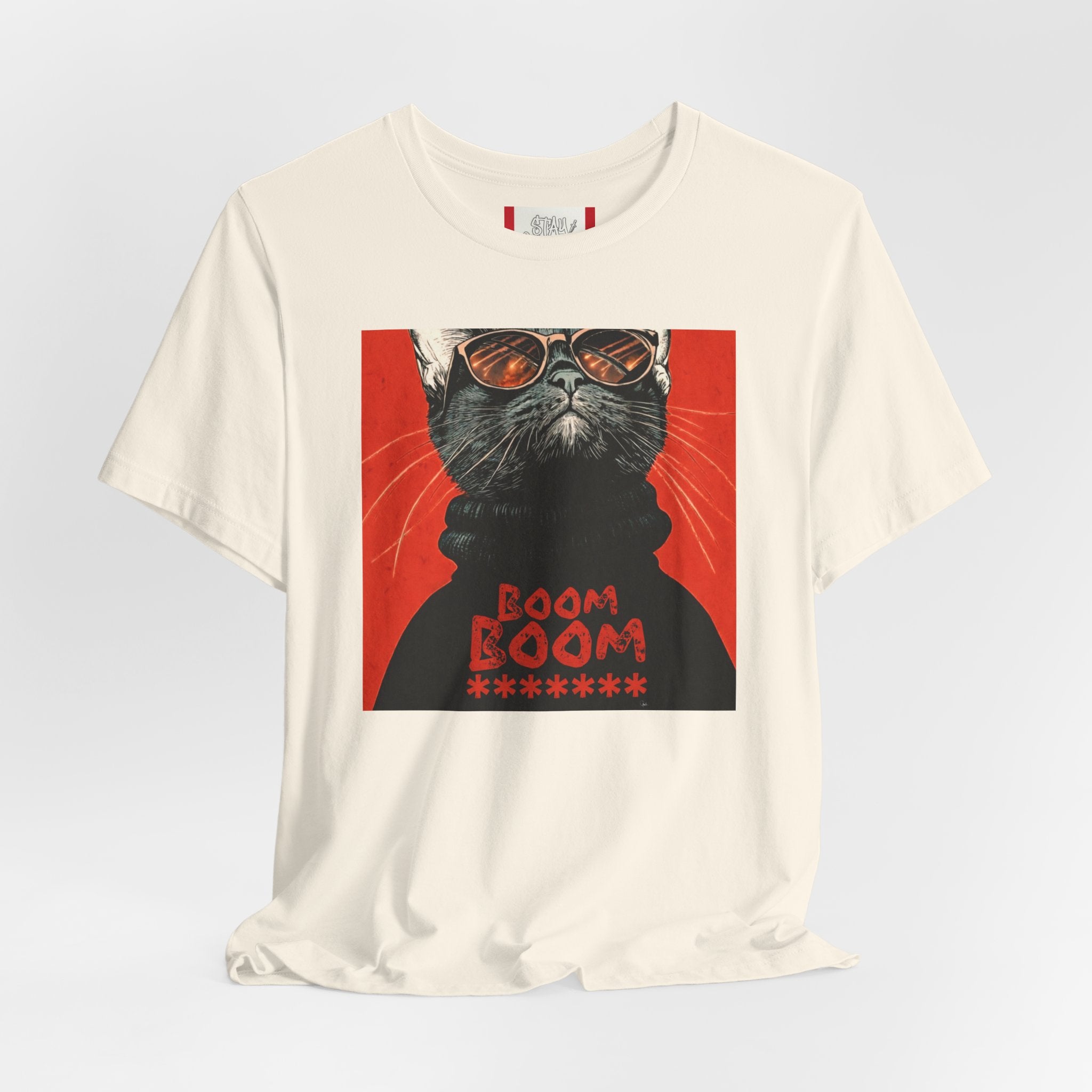 Propaganda T‑Shirt — BOOM BOOM Tel Aviv Cat
