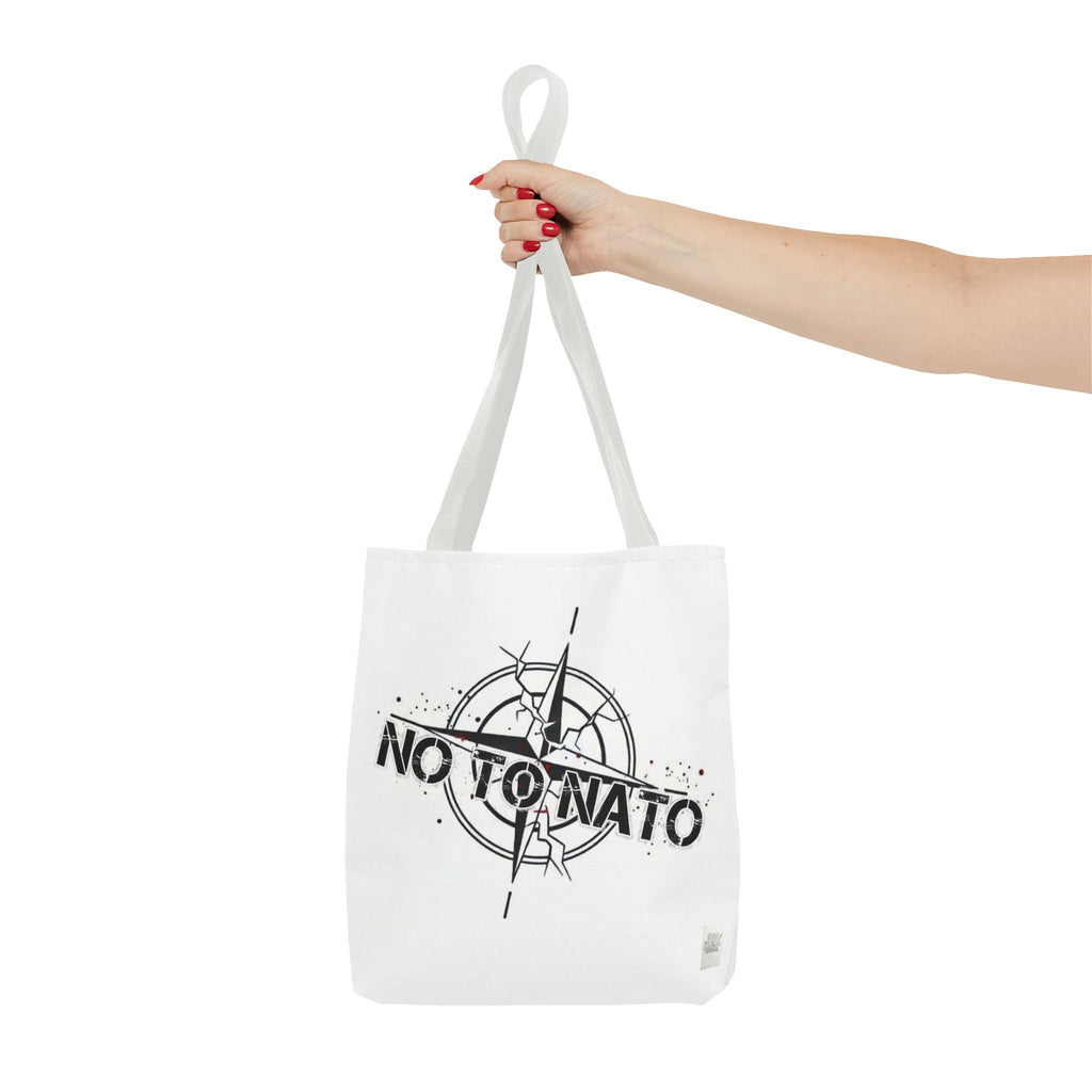 Compass Tote Bag — "NO To NATO / Het NATO" English/Russian