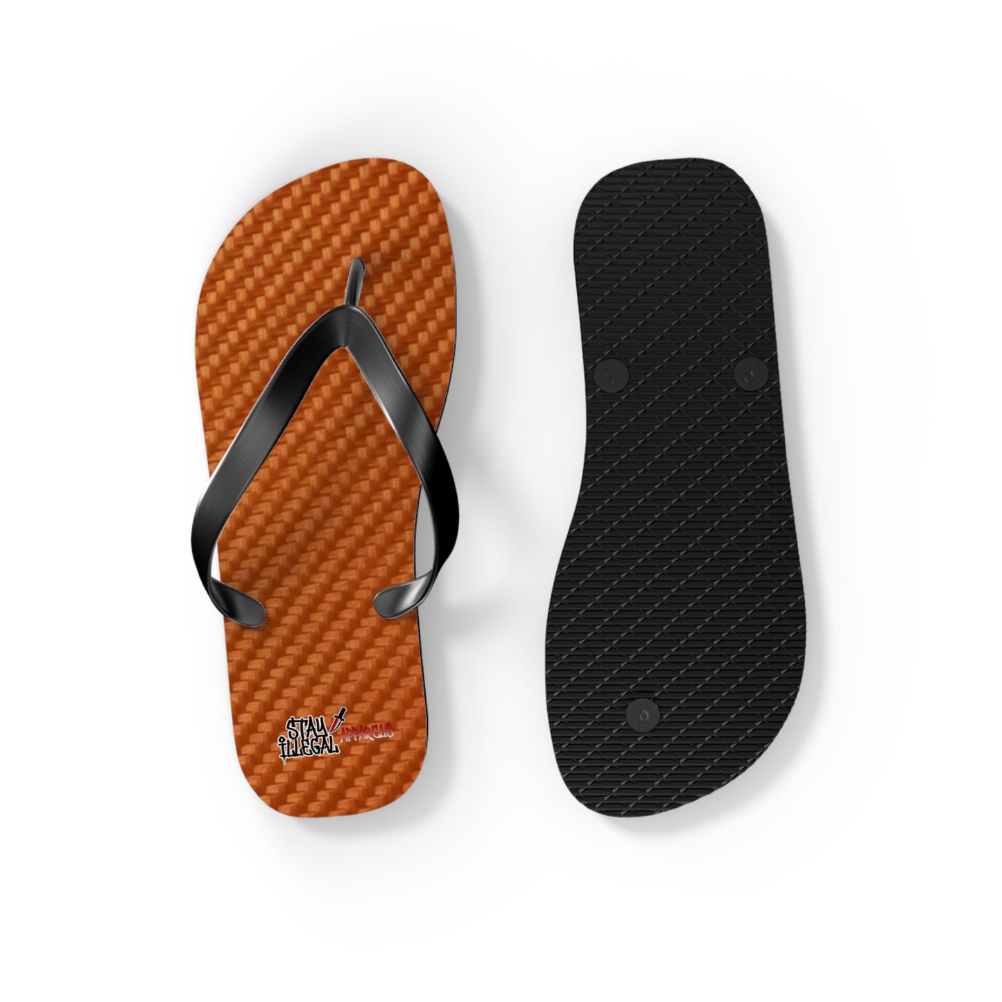 Carbon Fibre Flip Flops – Stay Illegal Copper