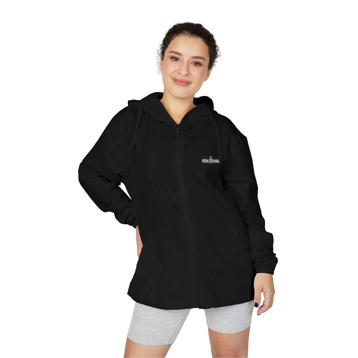 Windbreaker Jacket — Plain Insignia Uni-Sex Windbreaker