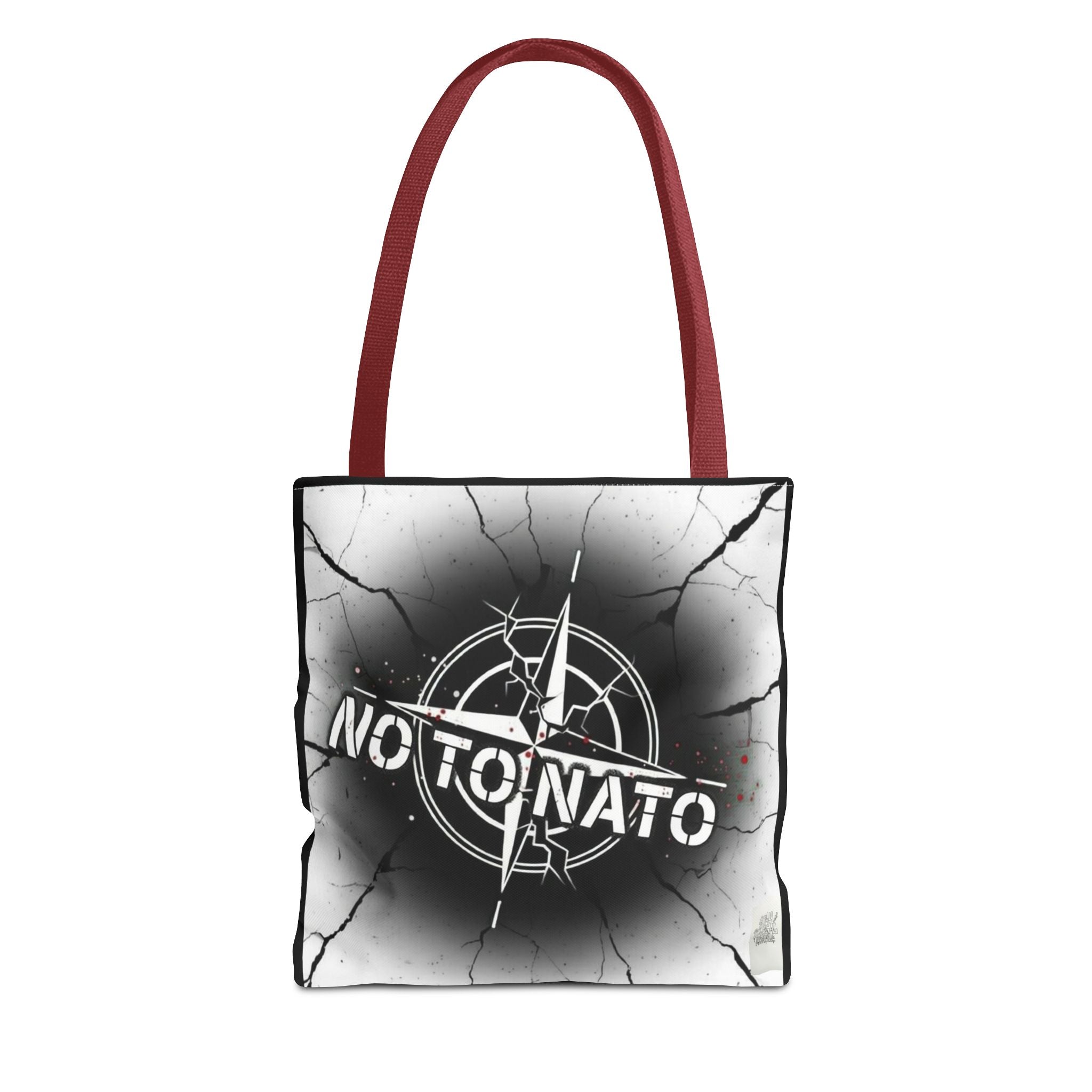 Compass Tote Bag — "NO To NATO / Het NATO" English/Russian