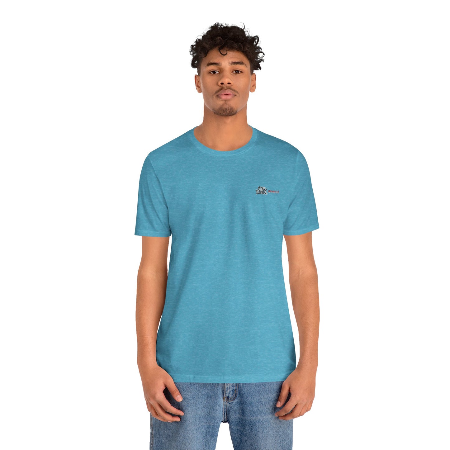 Stay Illegal Isignia - Plain Colour Tees