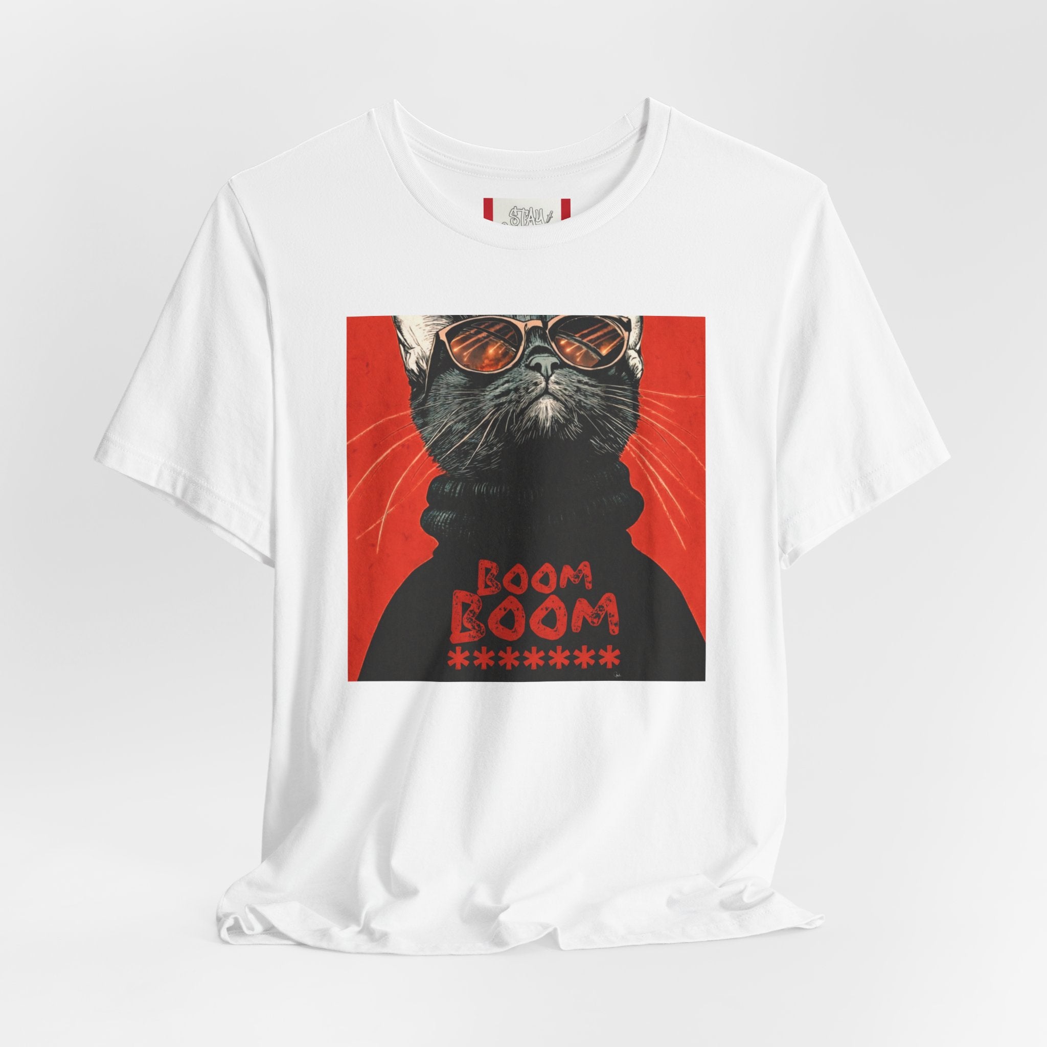 Propaganda T‑Shirt — BOOM BOOM Tel Aviv Cat