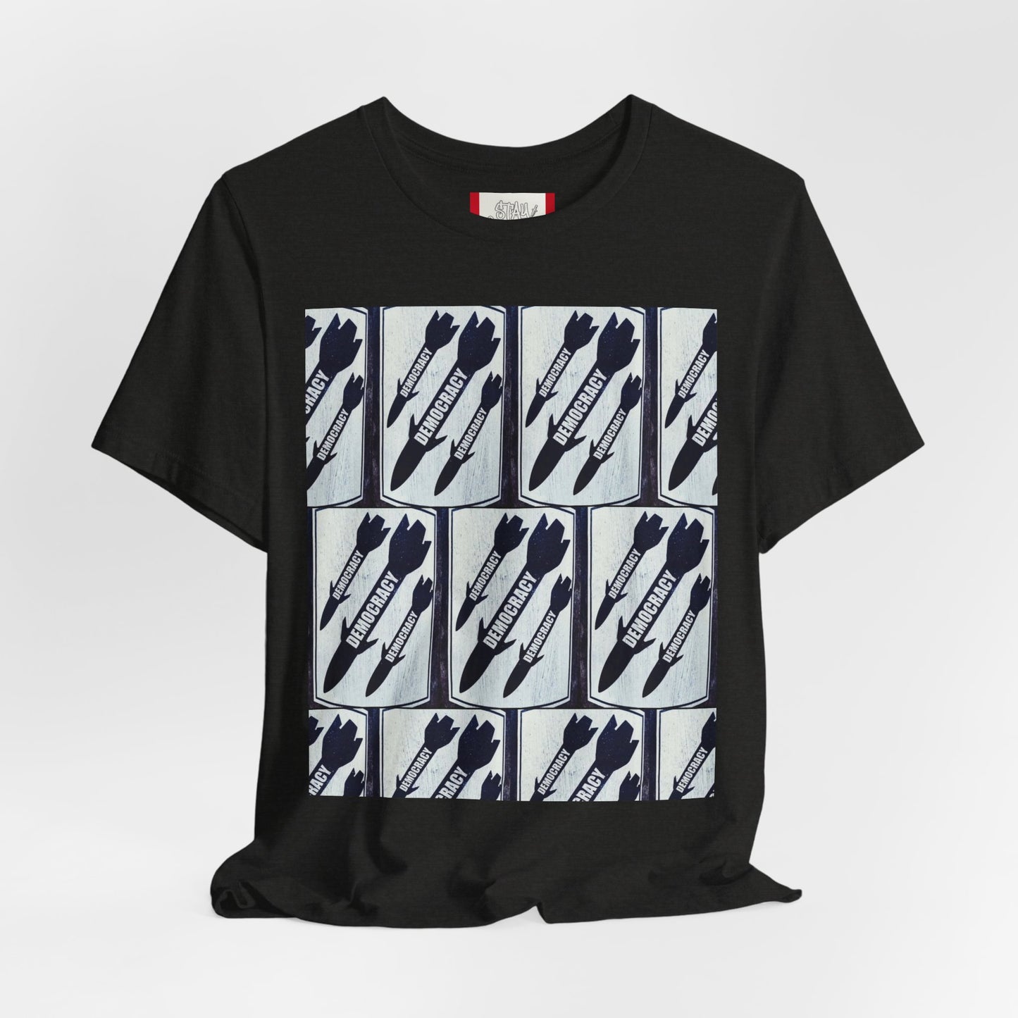 Protest T‑Shirt — DEMOCRATIC MISSILES